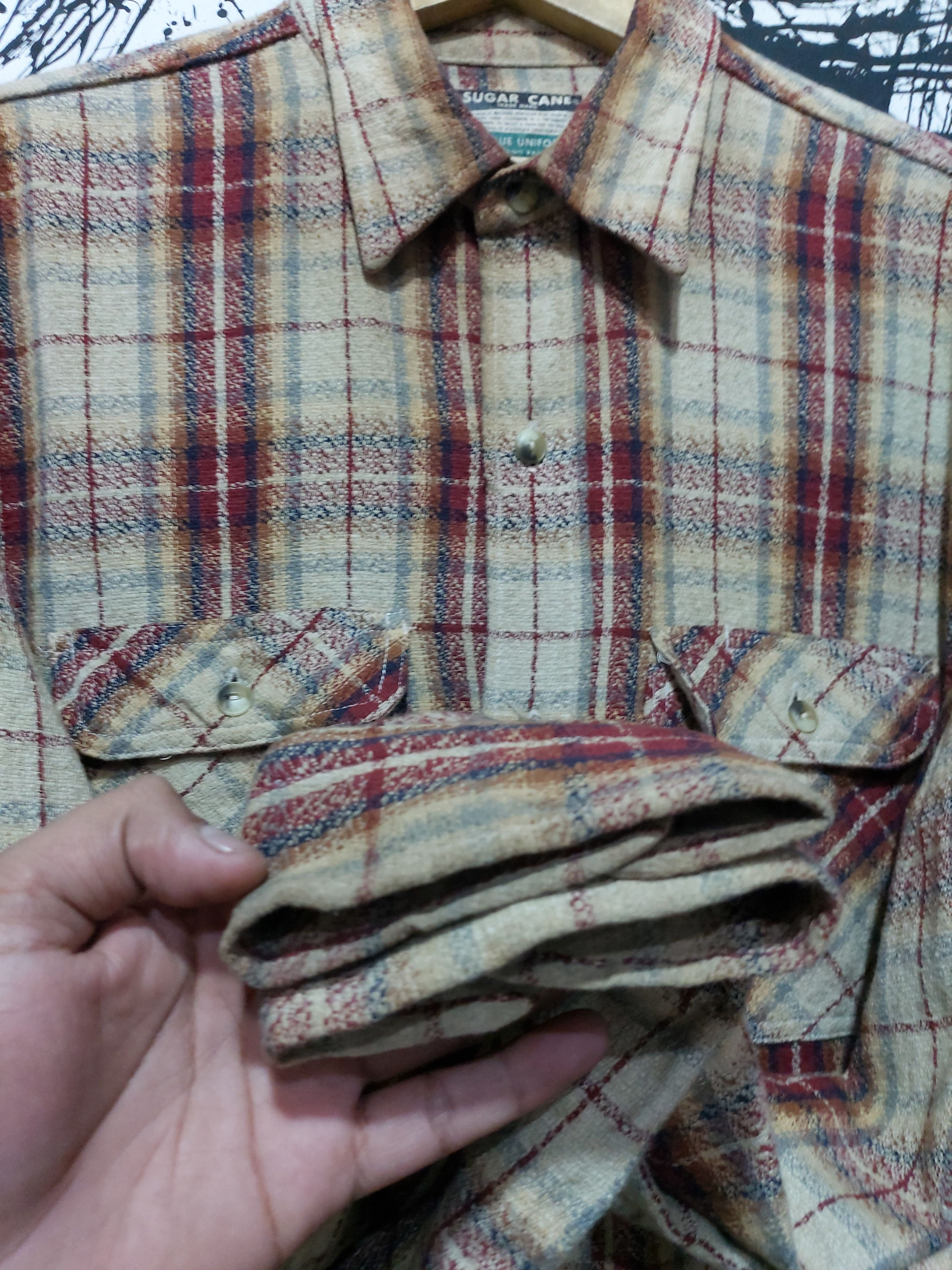 Sugar Cane SUGAR CANE TOYO ENTERPRISES FLANEL SHIRT Size US XL / EU 56 / 4 - 6 Thumbnail