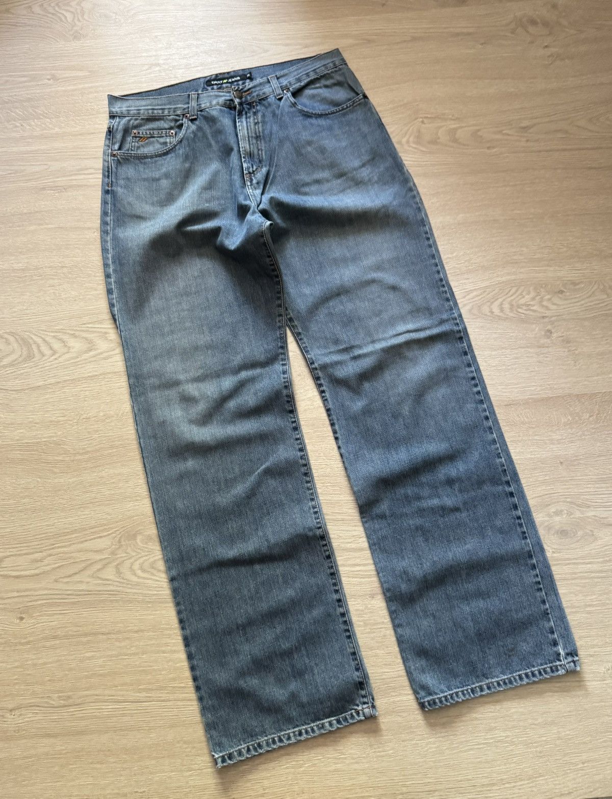 DKNY Vintage 00’s DKNY Urban Royal Baggy y2k Japanese Jeans Pants Size US 36 / EU 52 - 1 Thumbnail