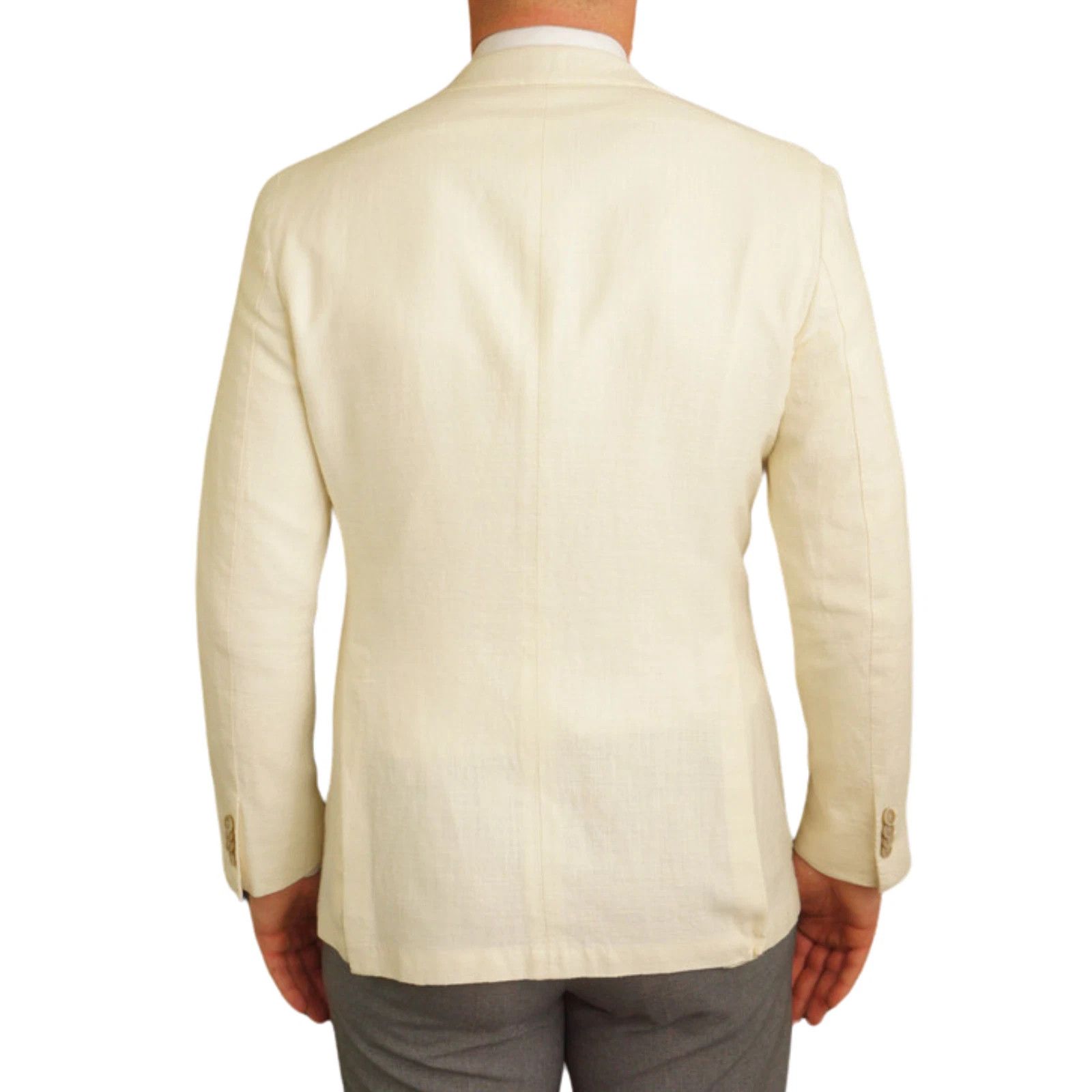 Suitsupply Men Suitsupply Blazer Havana Patch Linen Blend Ferla US42 Size 42R - 3 Thumbnail