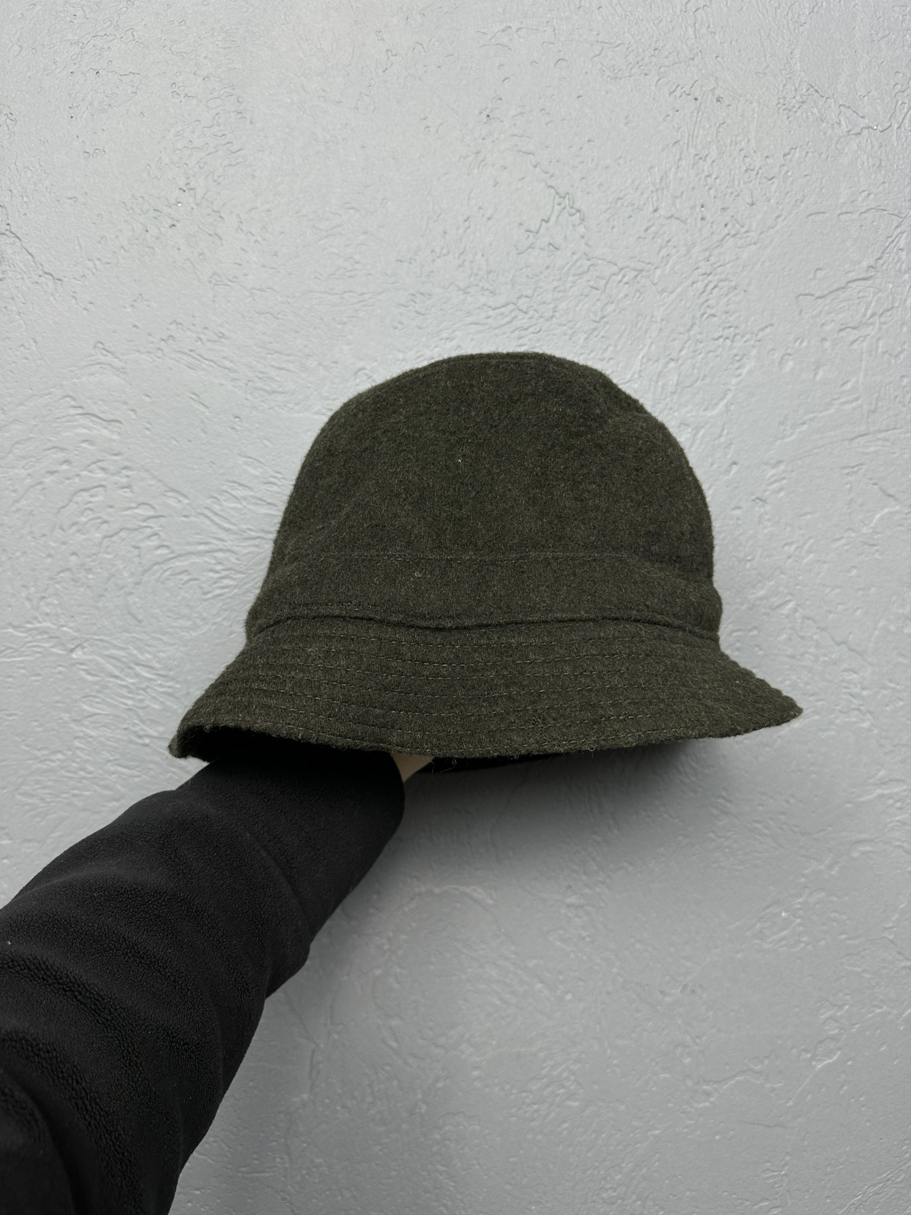 Barbour Barbour 90s Vintage Hunters Wool Bucket Hat Cap Size ONE SIZE - 3 Thumbnail