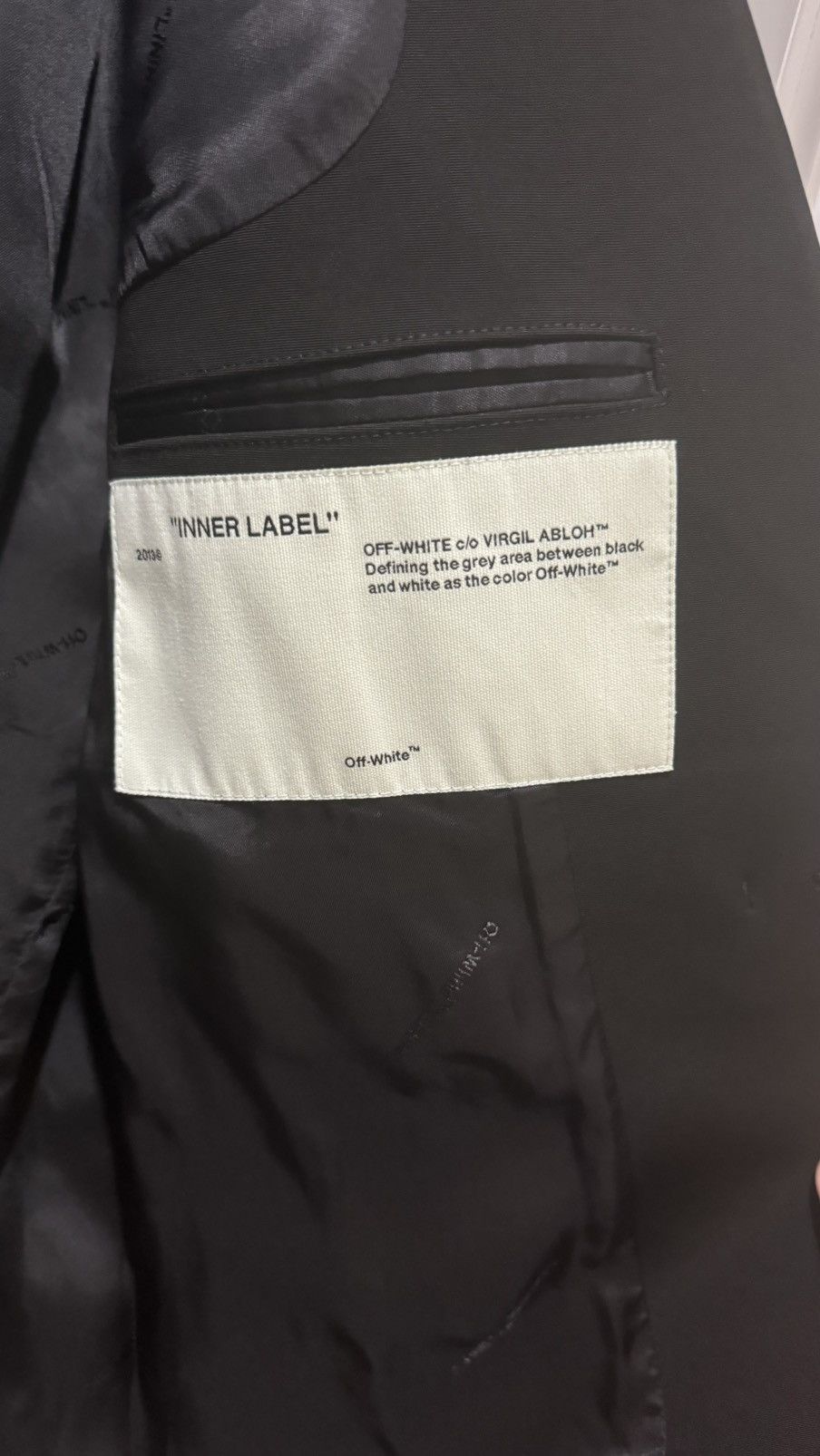 Off-White Off-White Runway Tailoring Blazer Size 46R - 9 Thumbnail