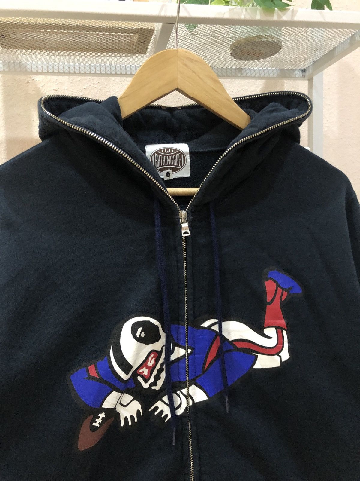 Bape BAPE x Mitchell & Ness NFL full-zip hoodie. Size US M / EU 48-50 / 2 - 3 Thumbnail