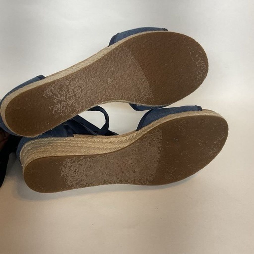 Ugg Ugg Amell Espadrille LaceUp Cork Wedge Sandal Women Size 9.5 Size US 9.5 / IT 39.5 - 3 Thumbnail