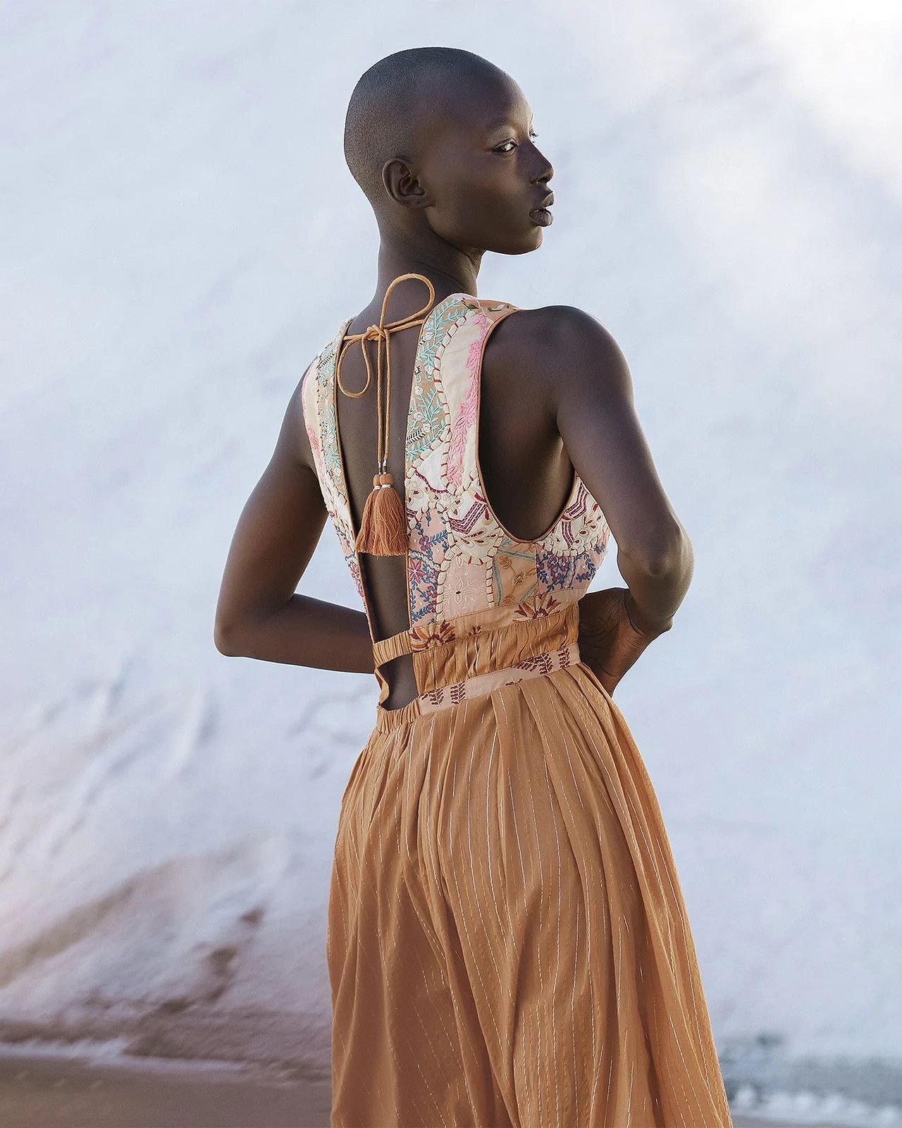 Mes Demoiselles Mes Demoiselles Paris New Ajna Maxi Dress Size S / US 4 / IT 40 - 2 Thumbnail