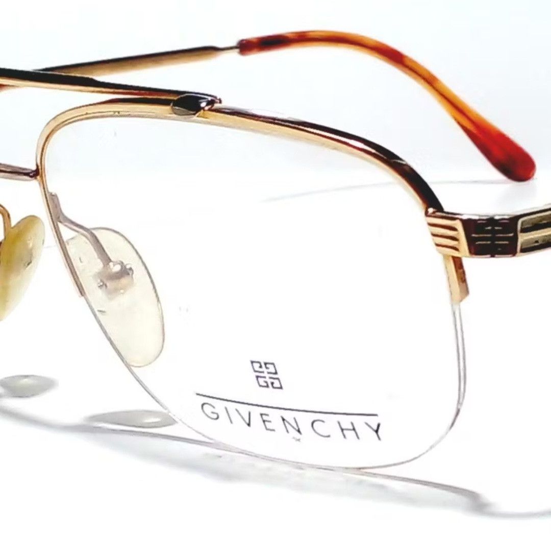 Givenchy New Old Stock Vintage Givency Half Rimless Size ONE SIZE - 3 Thumbnail