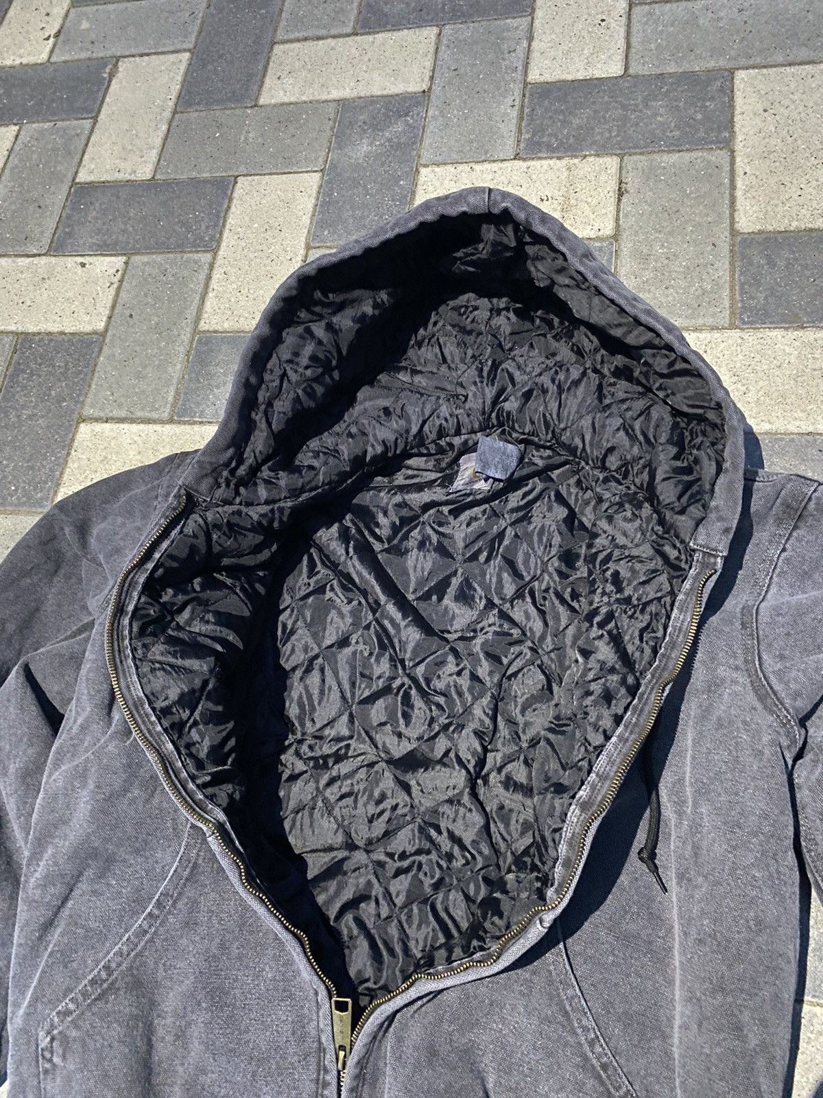 Carhartt Vintage 90s Carhartt Jacket Hooded Zip Up Men's M Size US M / EU 48-50 / 2 - 17 Thumbnail