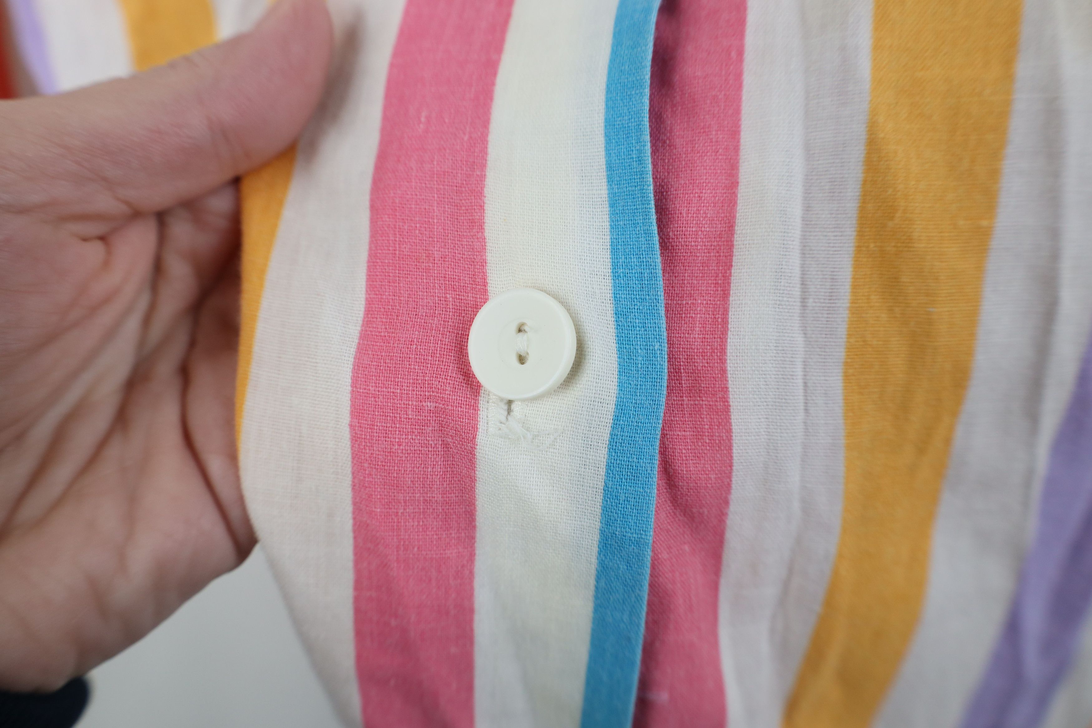 Vintage Vintage 80s 90s Streetwear 3/4 Sleeve Button Shirt USA Size S / US 4 / IT 40 - 6 Thumbnail