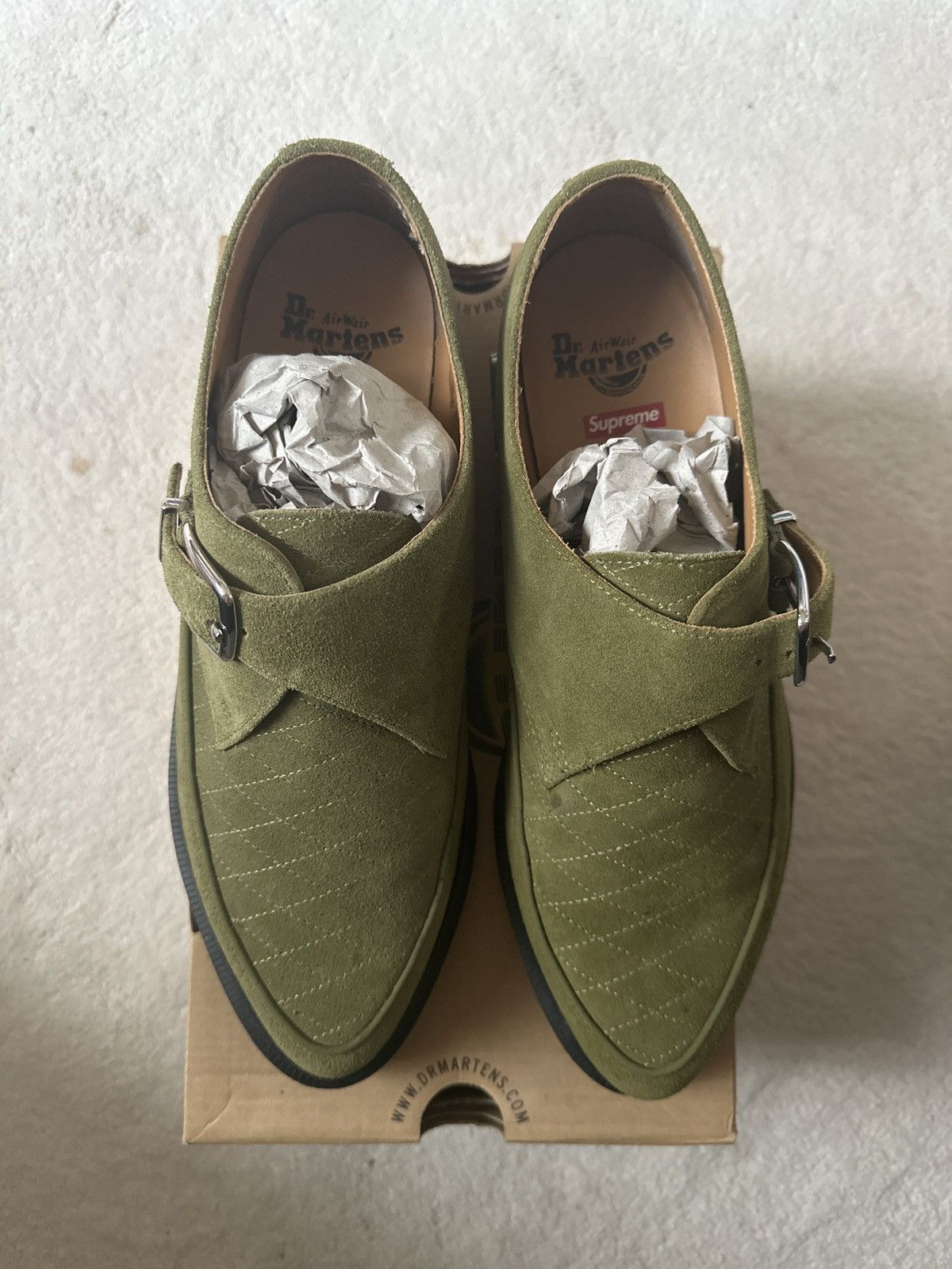 Dr. Martens × Supreme SS17 Dr. Martens Supreme Rousden Creeper II