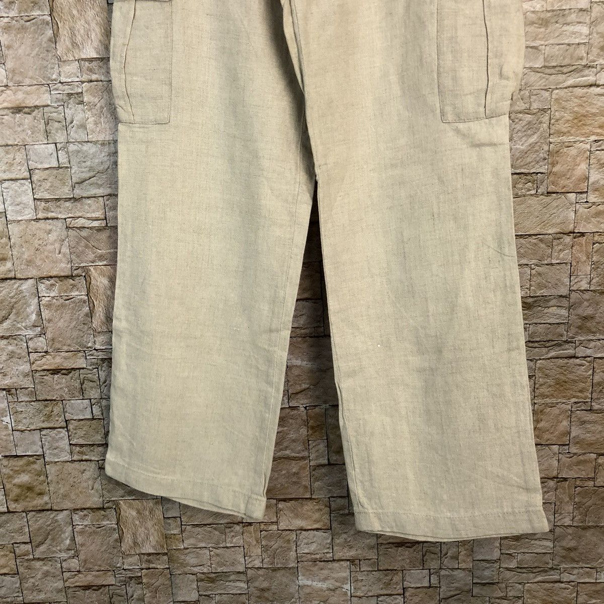 Japanese Brand Japanese Brand White Cargo Multipocket Pants #A735 Size 26" / US 2 / IT 38 - 7 Thumbnail