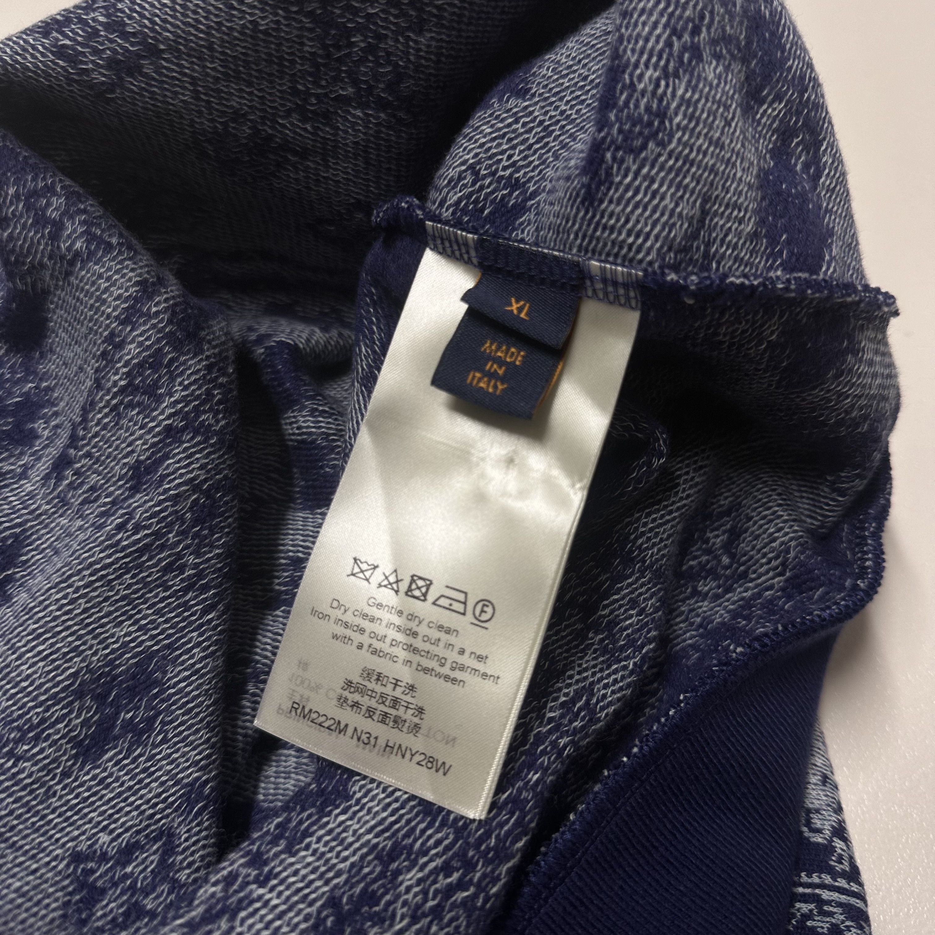 Louis Vuitton Louis Vuitton Bandana size xl Monogram knit sweater hoodie Size US XL / EU 56 / 4 - 11 Thumbnail