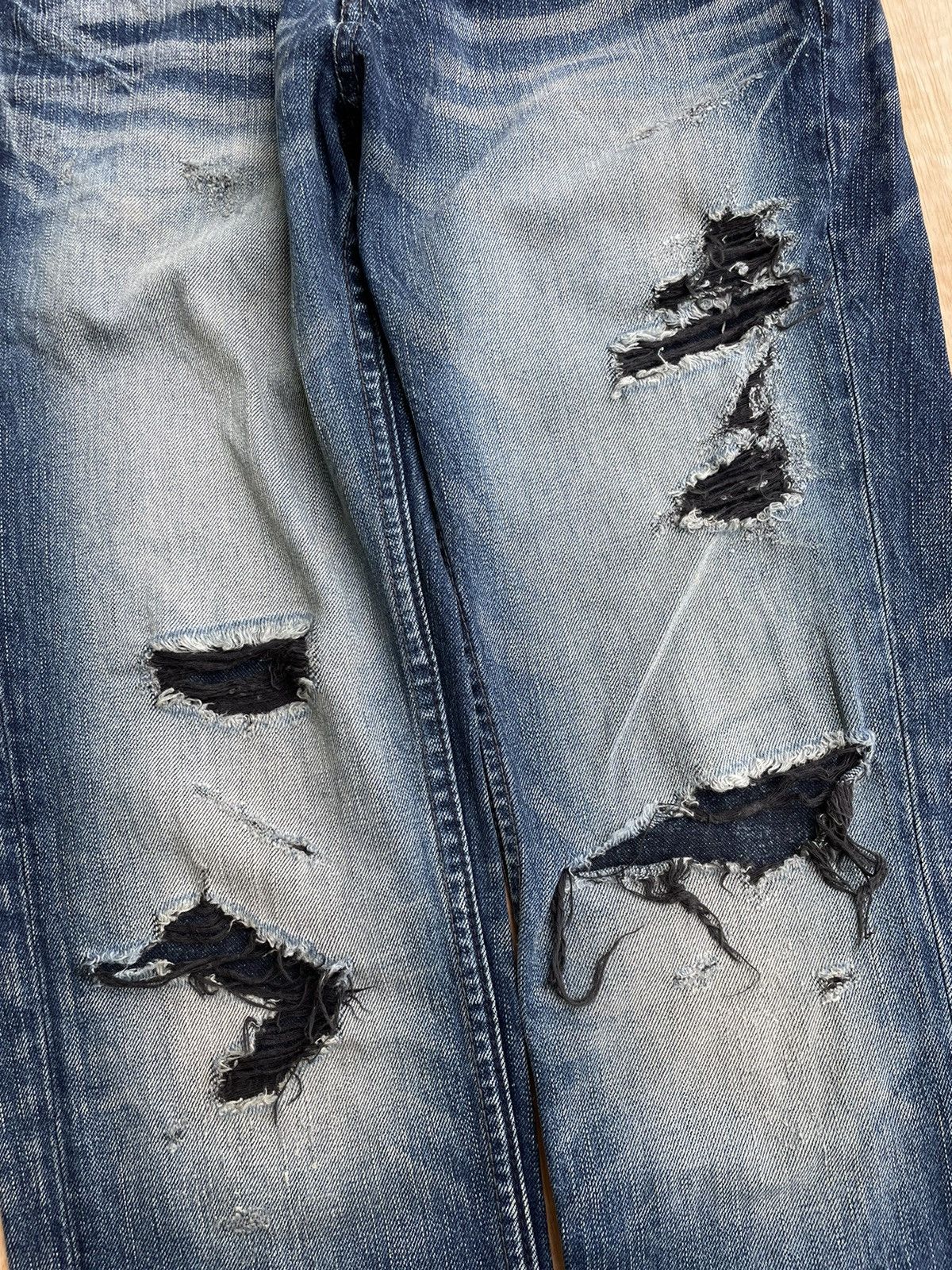 If Six Was Nine × Japanese Brand Distressed Denim Murder License Ifsixwasnine Size US 32 / EU 48 - 3 Thumbnail