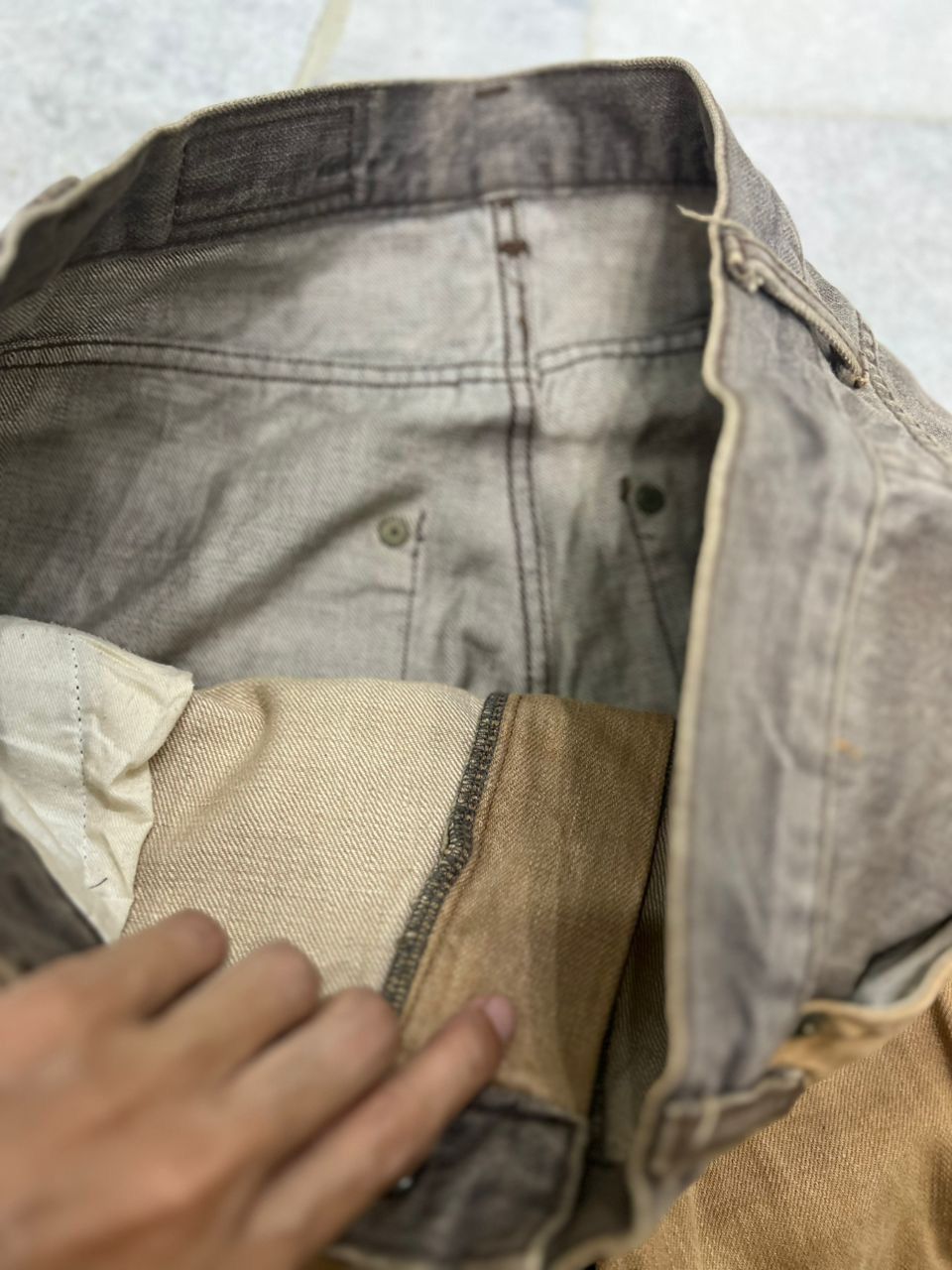 Japanese Brand Japanese Brand Monitor Graphic Design Wear Rockstar Pants Size US 34 / EU 50 - 5 Thumbnail