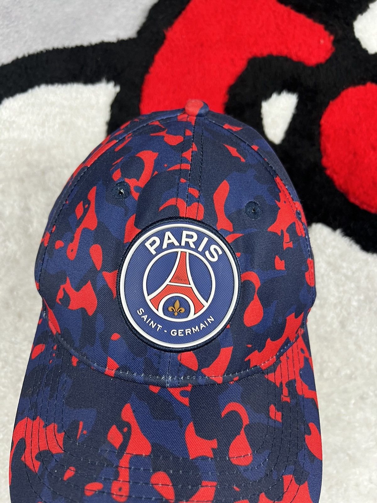Other Y2K PSG Paris Saint Germain Football Soccer Cap Hat Size ONE SIZE - 4 Thumbnail