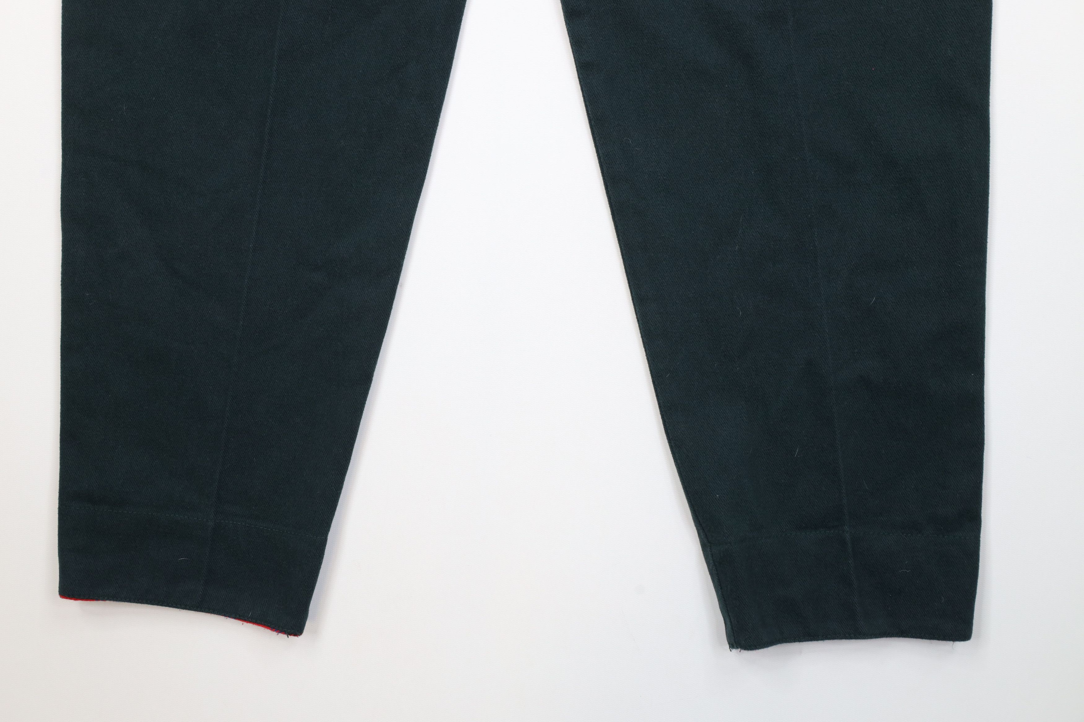 Vintage Vintage 90s Cross Colours Fit Flip Cuff Denim Jeans Green Size US 30 / EU 46 - 12 Thumbnail