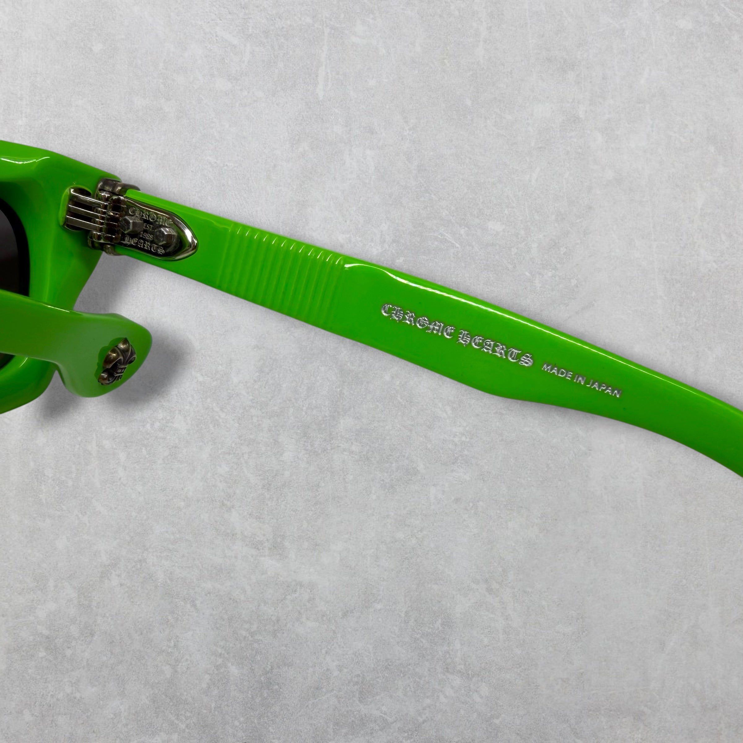 Chrome Hearts Chrome Hearts Steezin Green Sunglasses Size ONE SIZE - 9 Thumbnail