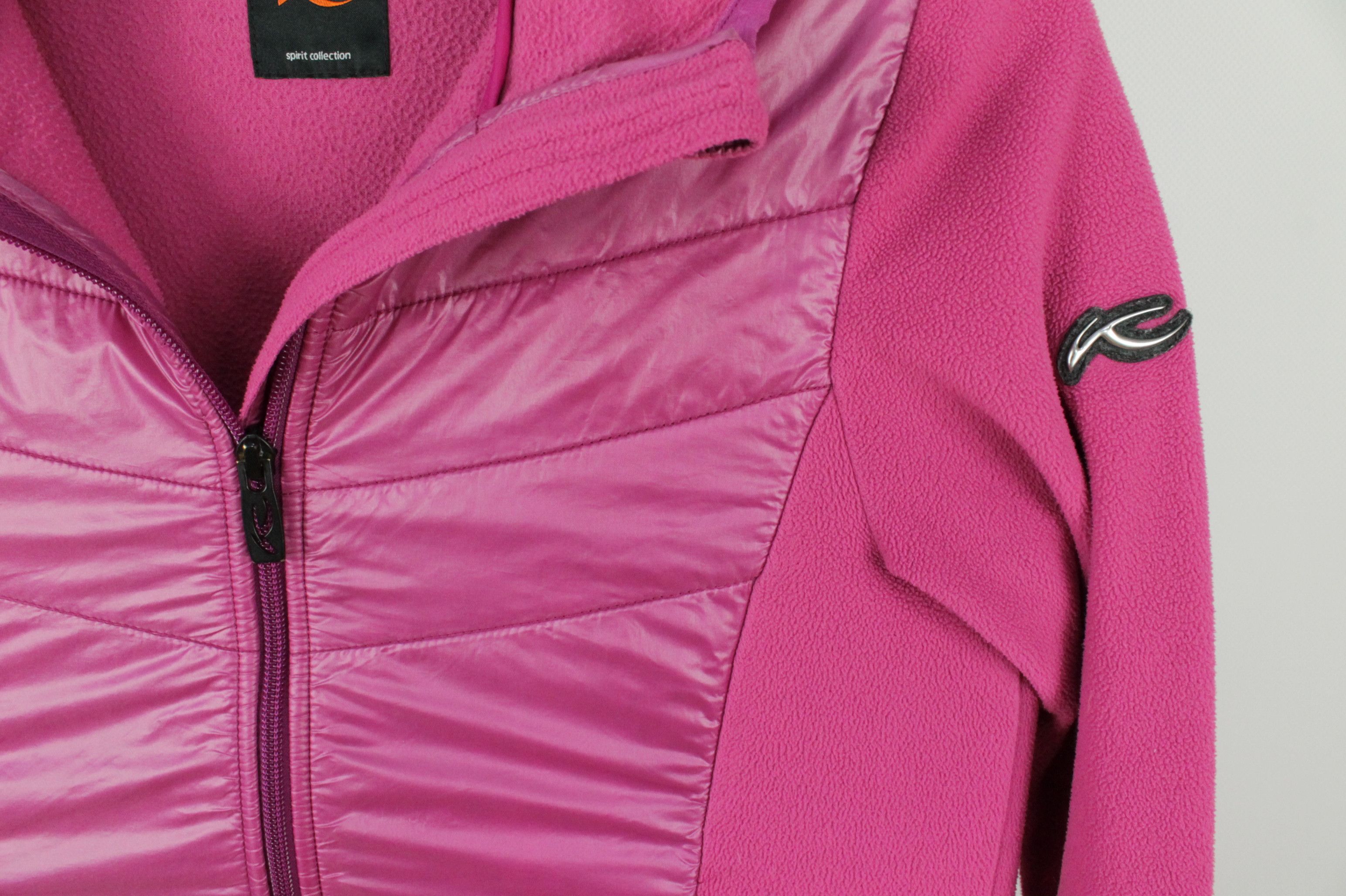 KJUS Kjus Women's Spirit Collection Pink Fleece Hood Jacket Size S / US 4 / IT 40 - 4 Thumbnail
