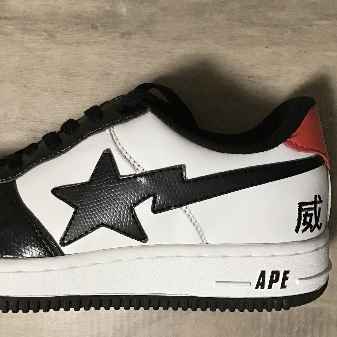 Bape × Nigo 2005 EVOKE × BAPE STA leather sneakers a bathing ape NIGO Size US 10 / EU 43 - 7 Thumbnail