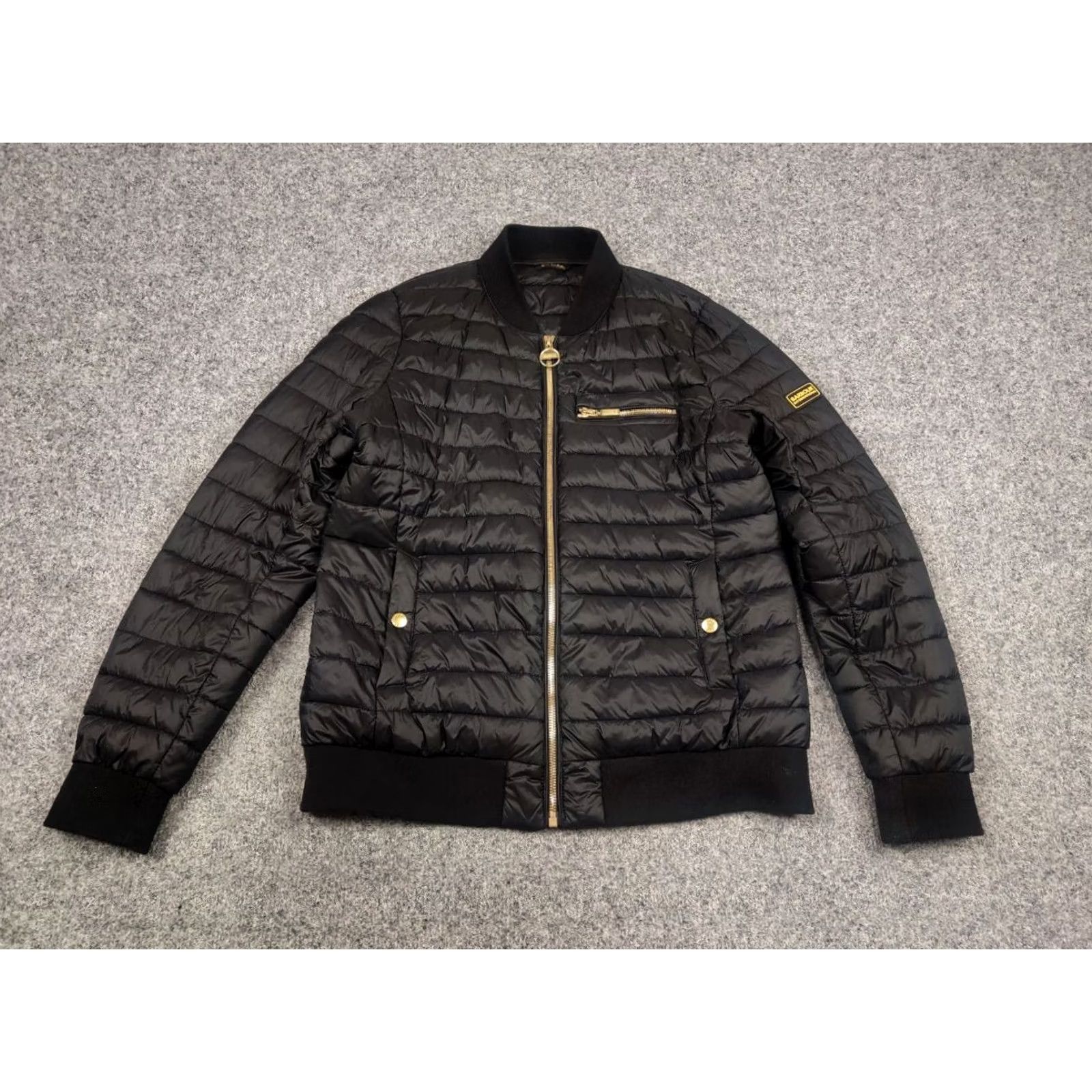Barbour Barbour International Womens Gauge Quilted Bomber Jacket - Barbour - Jacket - Women - XS? Size L / US 10 / IT 46 - 3 Thumbnail