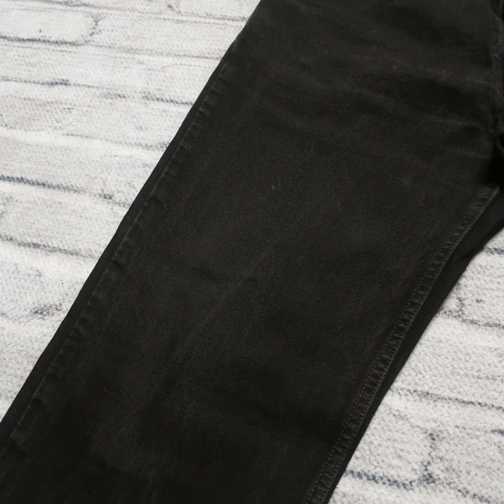Levi's VINTAGE Levis 505 Denim Jeans Men Black 33 32 1/2 80s 03 Slim Straight Zip Levis 505 Jeans Mens Black Size 33 Size US 33 - 3 Thumbnail