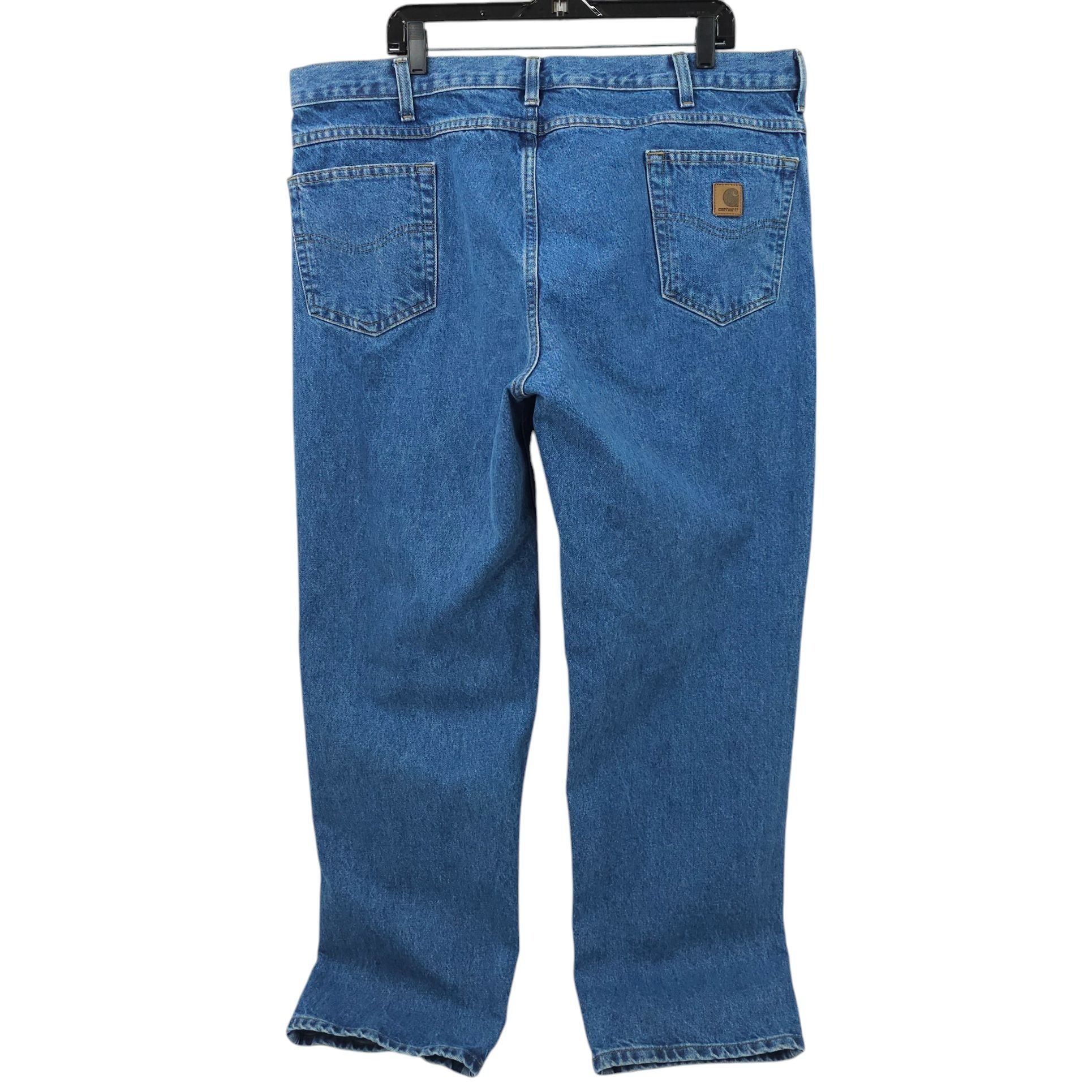 Carhartt Carhartt Relaxed Fit B160 STW Jeans Mens 44x32 Medium Wash Size US 44 / EU 60 - 2 Thumbnail