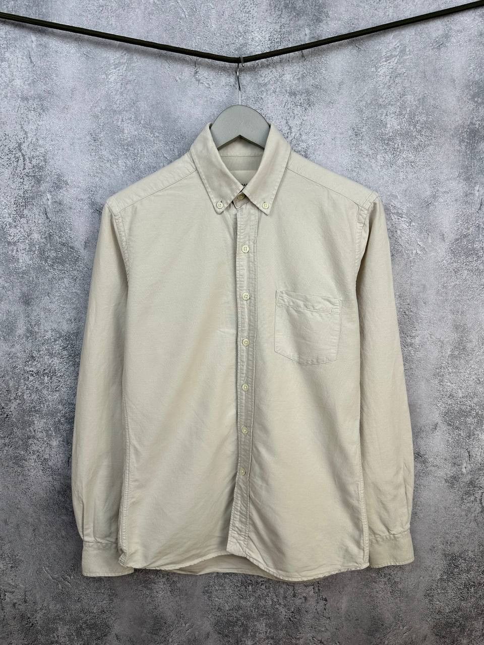 A Day's March A Days March Daintree Organic Cotton Button Up Shirt Beige Size US S / EU 44-46 / 1 - 1 Thumbnail
