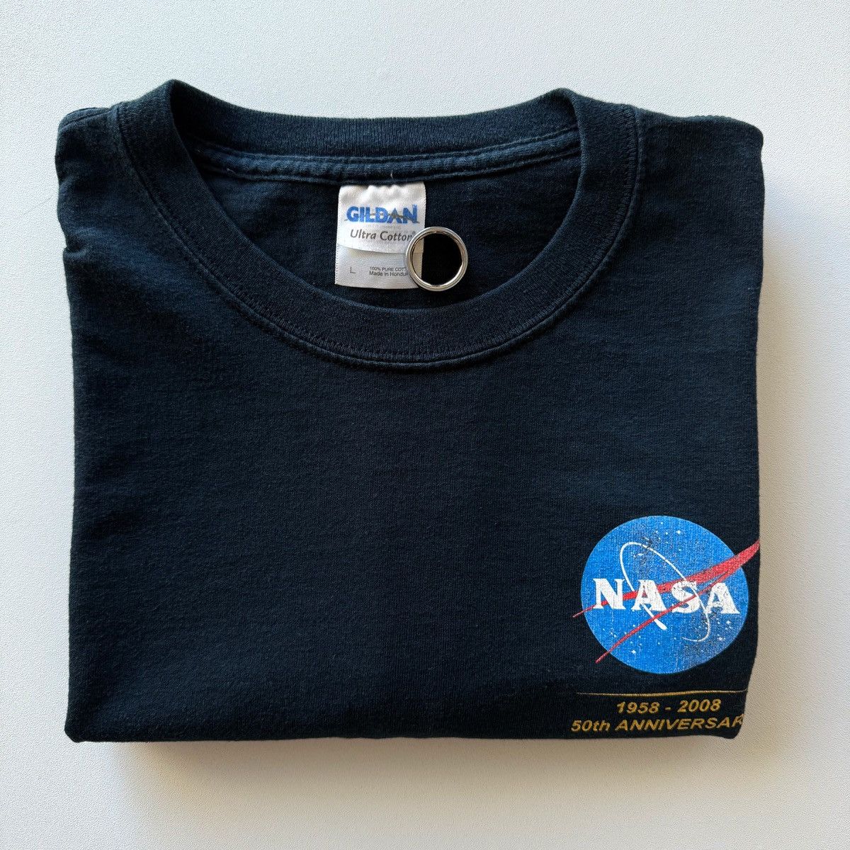 Vintage 2008 Vintage NASA 50th Anniversary Tee Size US L / EU 52-54 / 3 - 7 Thumbnail