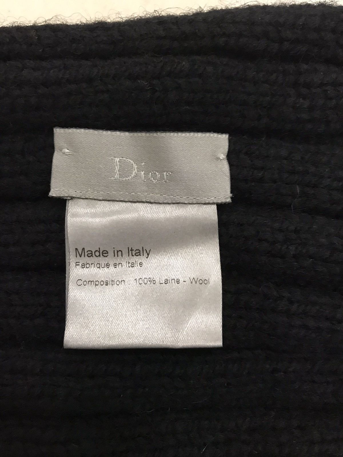 Dior Dior Wool Scarf & Pocket Scuare Size ONE SIZE - 4 Thumbnail