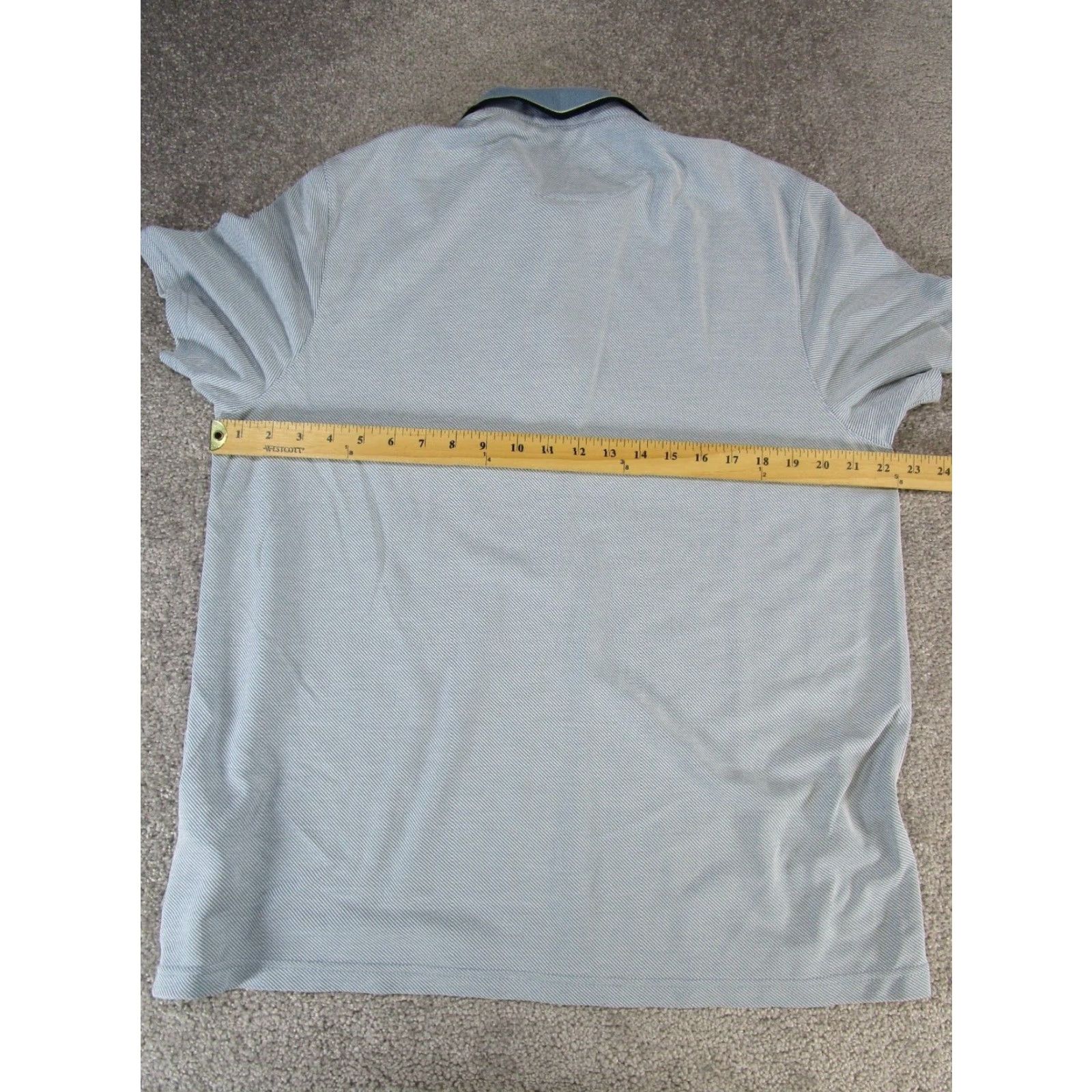 Ted Baker VINTAGE Ted Baker Polo Shirt Men 2XL Blue Short Sleeve Collared Button Basic Pattern Solid Mens Polo 2000s Size US XXL / EU 58 / 5 - 6 Thumbnail