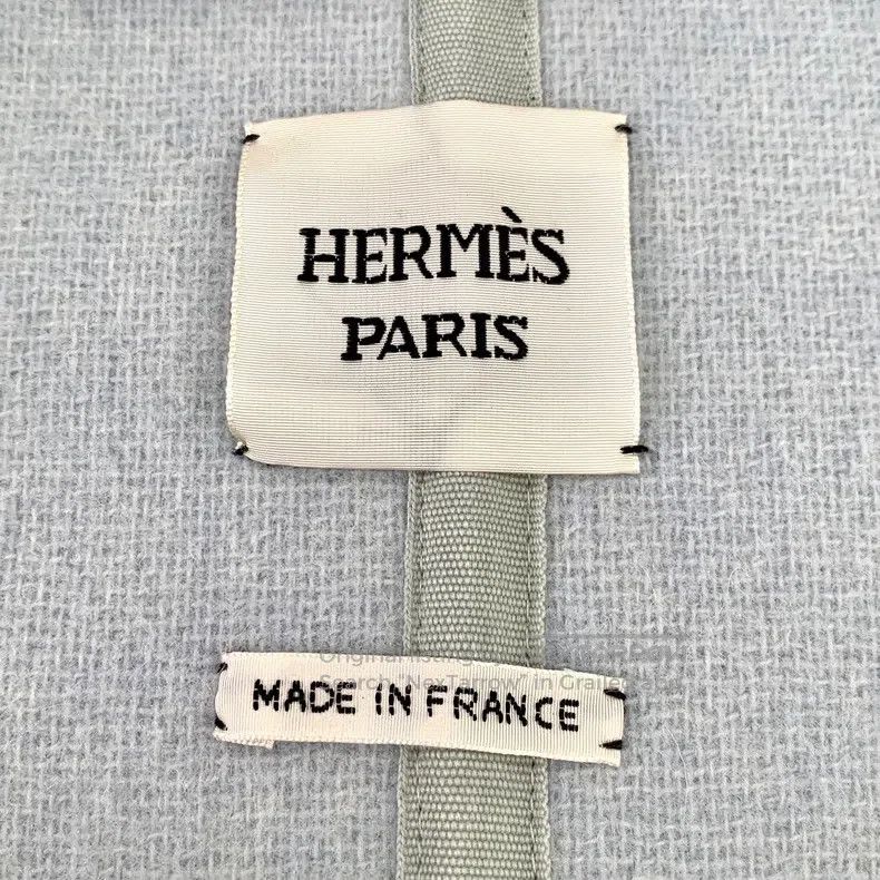 Hermes Hermes Light Blue Wool Single-Breasted Coat Size XS / US 0-2 / IT 36-38 - 5 Thumbnail