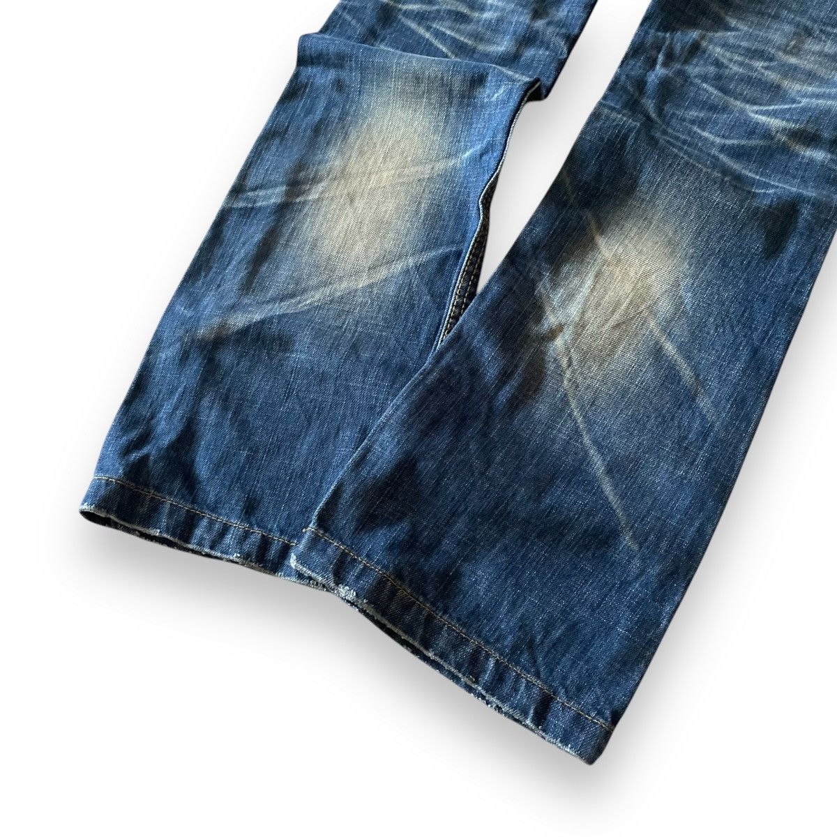 If Six Was Nine Original Flare Y2K Look Lolita Jeans Rusty Size US 30 / EU 46 - 8 Thumbnail