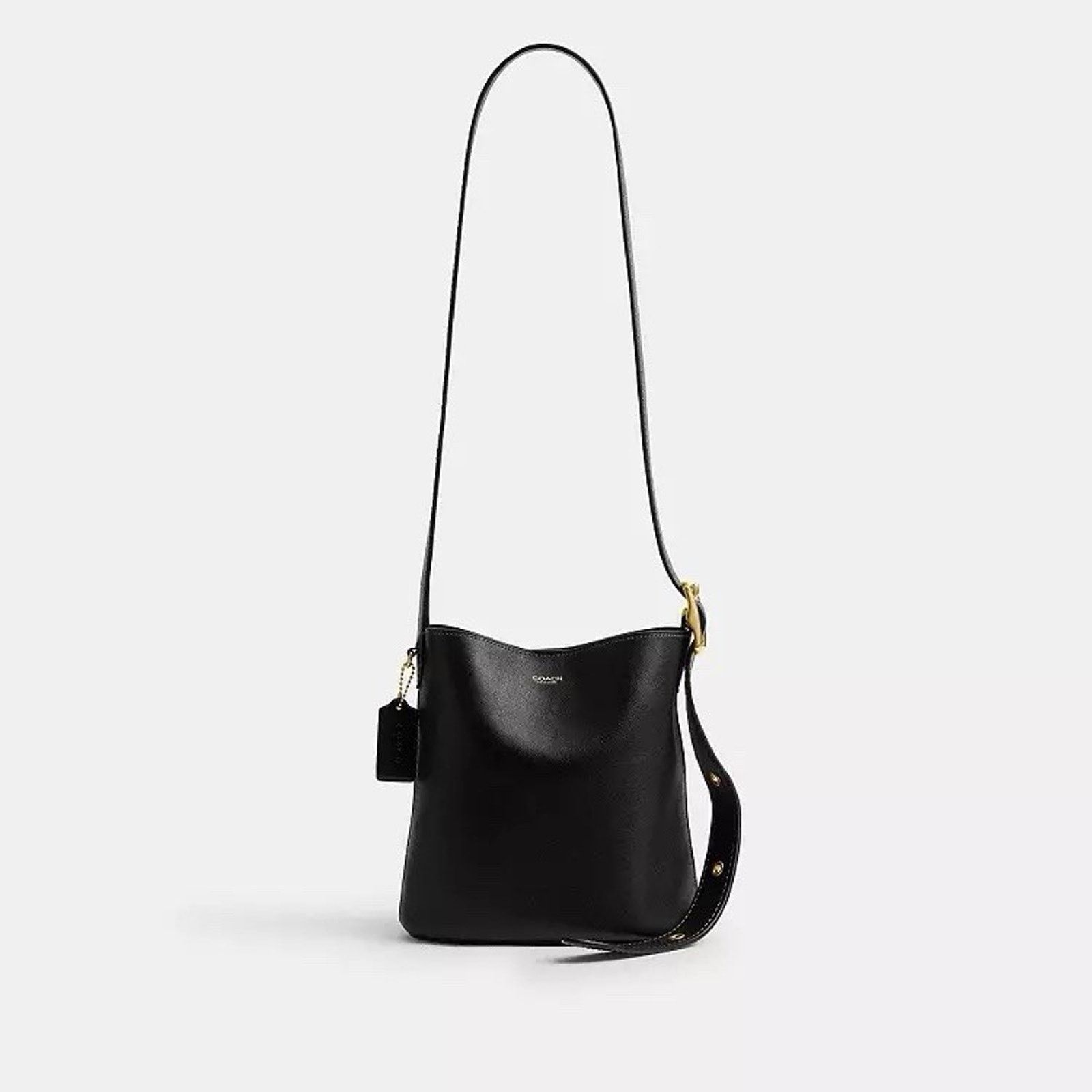 Coach NWT Coach Bleecker Bucket Bag 21 leather CCX07 Brass /Black Size ONE SIZE - 8 Thumbnail