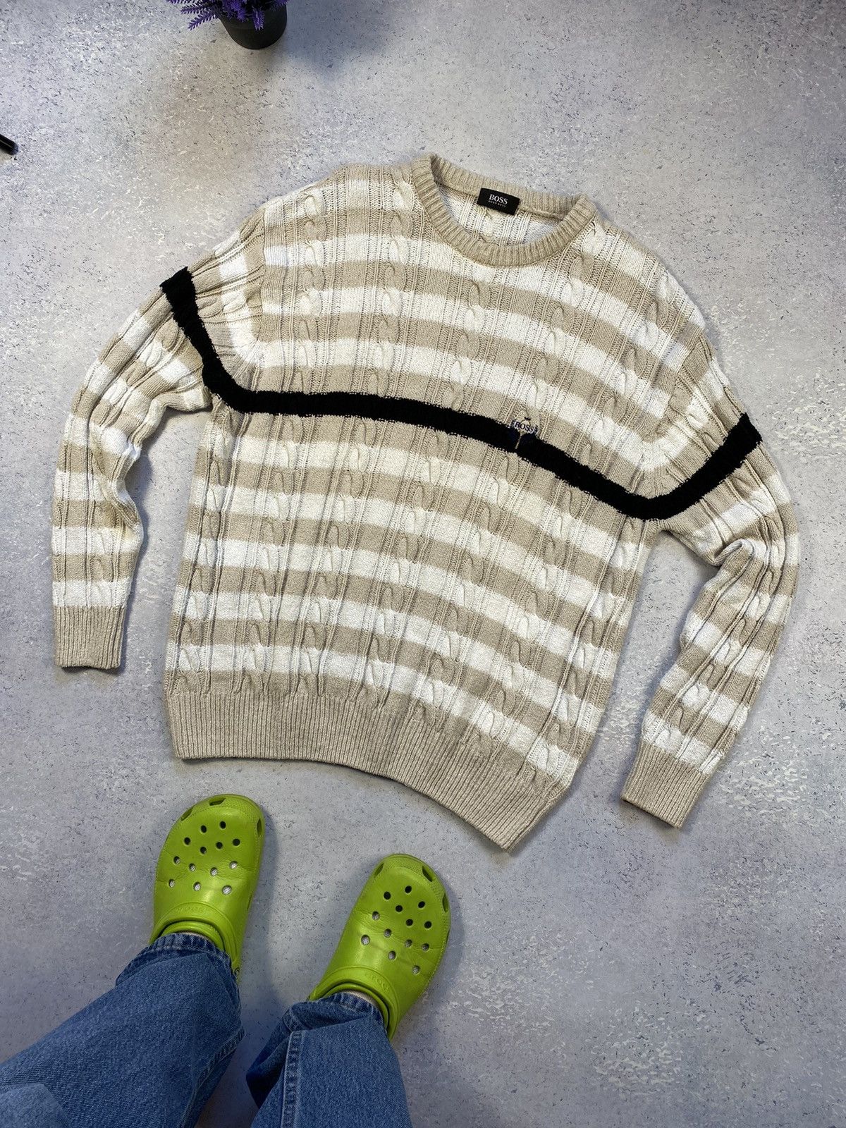 Hugo Boss Vintage Hugo Boss Golf Series Men’s Sweater With Mini Logo Size US XL / EU 56 / 4 - 1 Thumbnail
