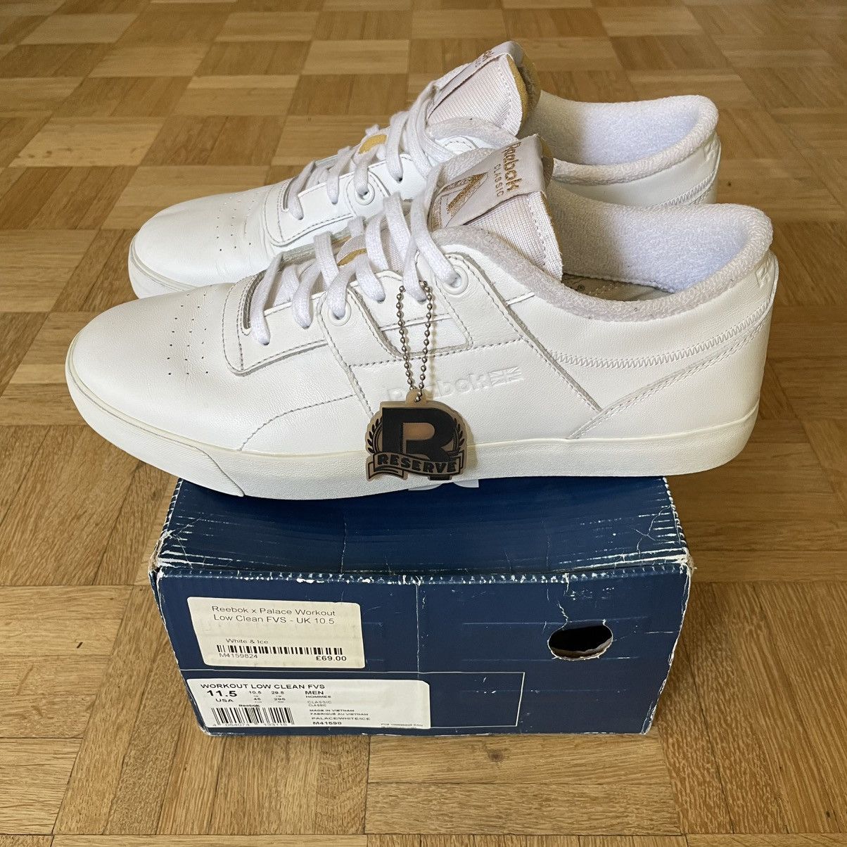 Palace × Reebok Reebok X Palace Workout Low Clean FVS Size US 11.5 / EU 44-45 - 2 Thumbnail