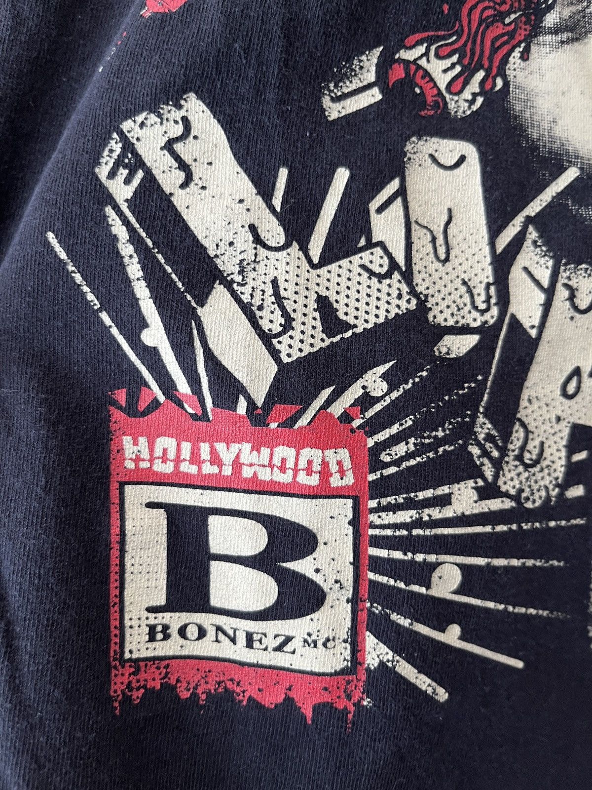 Band Tees Bonez MC Hollywood Zombie T-shirt Size US L / EU 52-54 / 3 - 6 Thumbnail