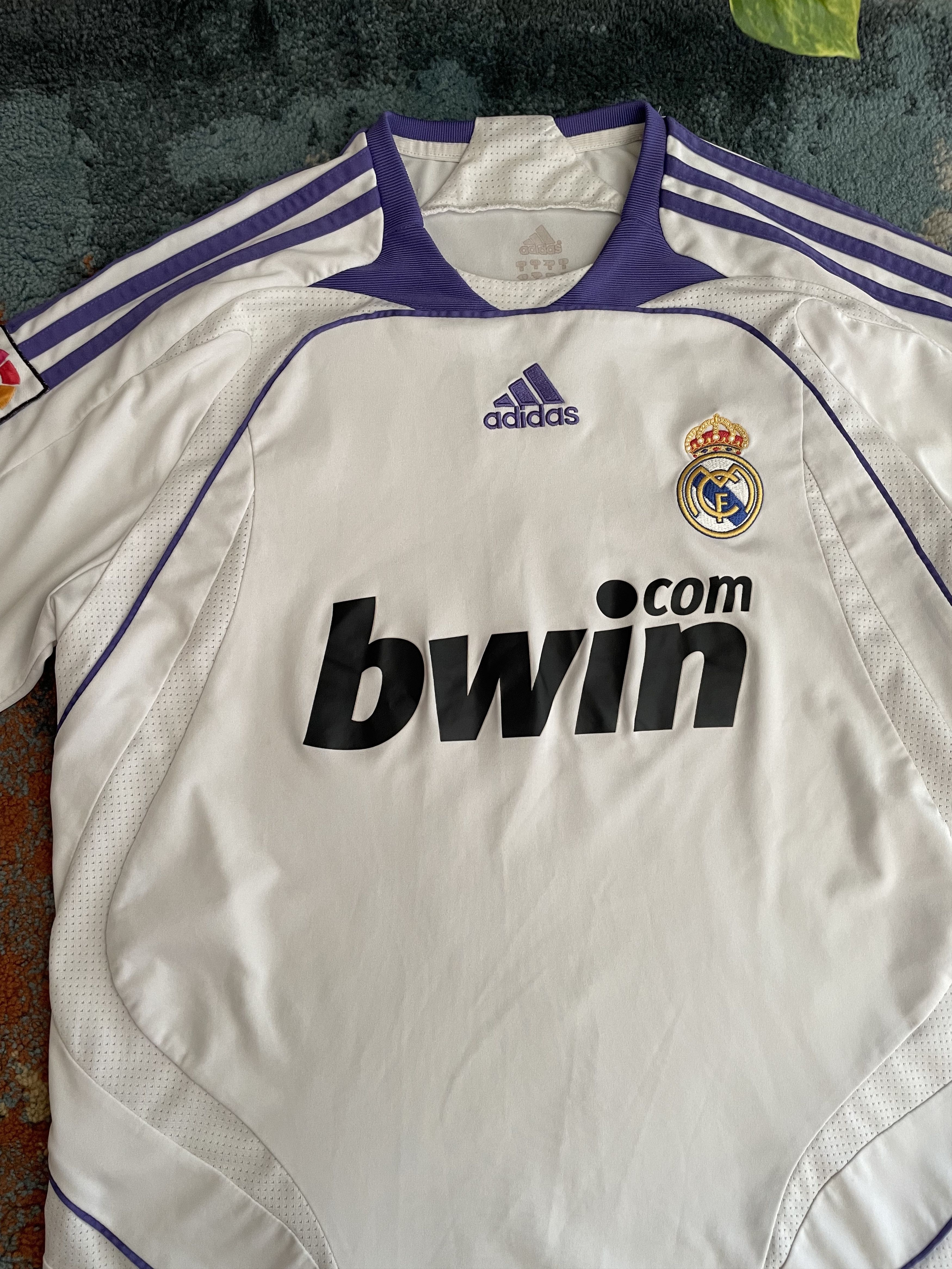 Adidas Vintage Adidas Real Madrid Sergio Ramos 2008 Home Jersey kit Size US M / EU 48-50 / 2 - 4 Thumbnail
