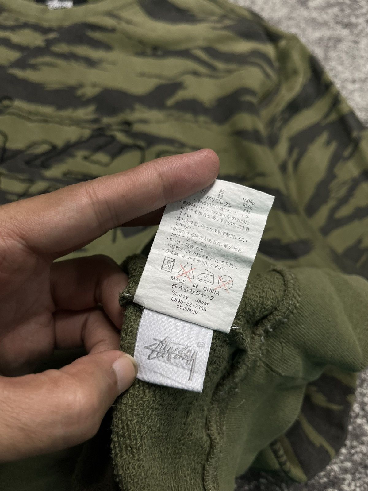 Stussy Stussy Tiger Strift Camo Size US L / EU 52-54 / 3 - 5 Thumbnail