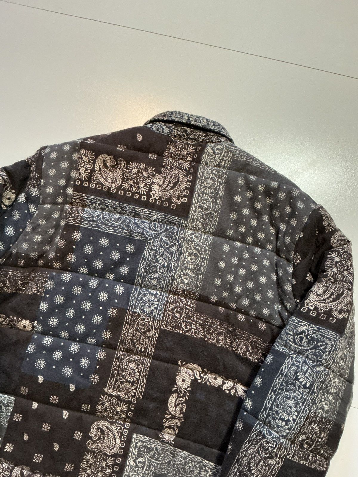 Bdg BDG UO Urban Outfitters Bandana Quilted AOP Shirt Jacket Size US L / EU 52-54 / 3 - 6 Thumbnail