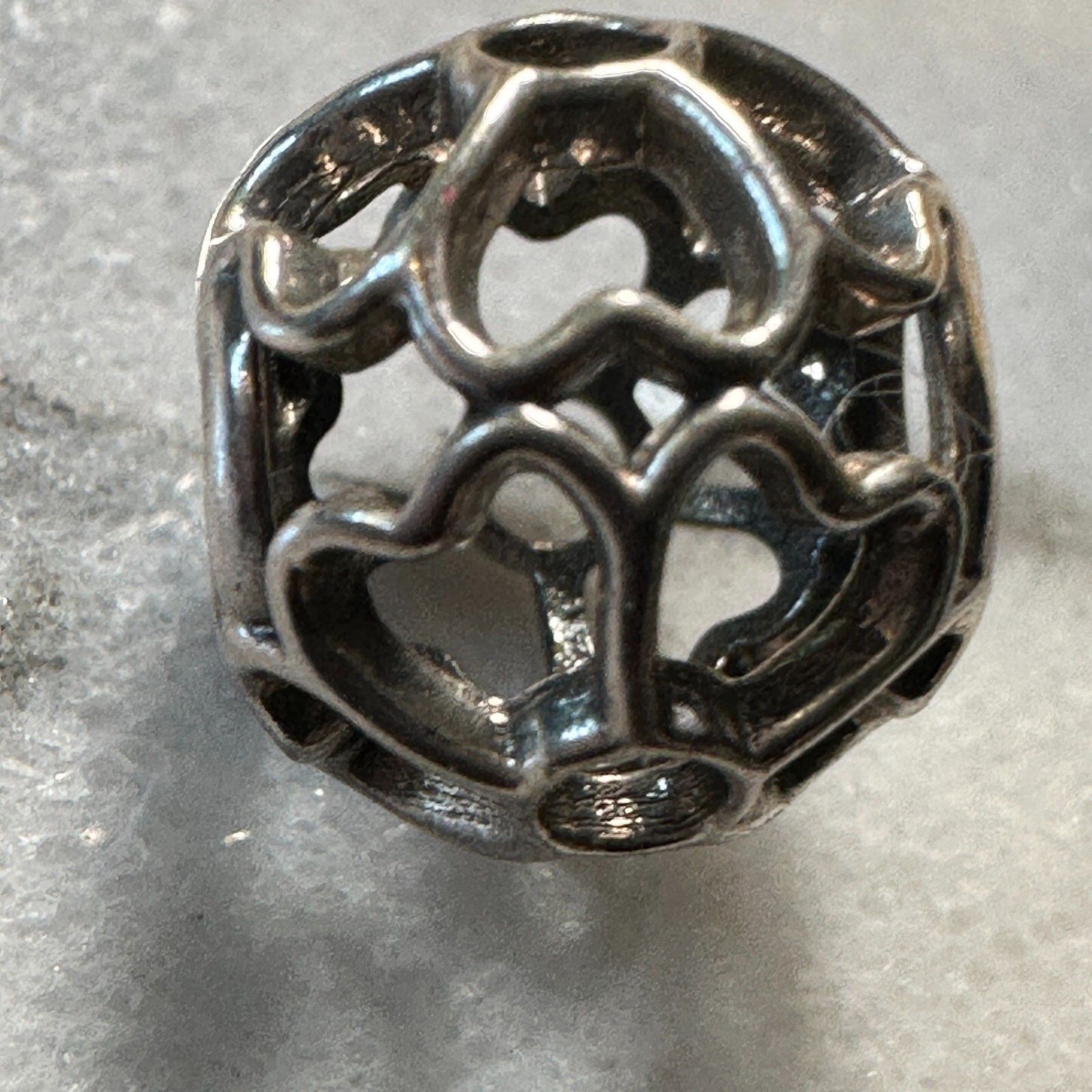 pandora Authentic Pandora Charm Primrose Openwork Bead 791489 RETIRE Size ONE SIZE - 3 Thumbnail