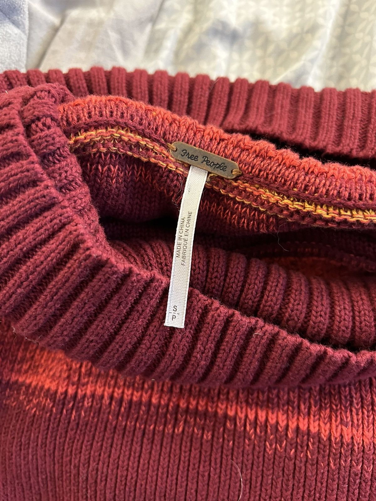 Free People NWOT, Free People Close To Me Pullover Turtleneck Sweater. Size S / US 4 / IT 40 - 12 Thumbnail