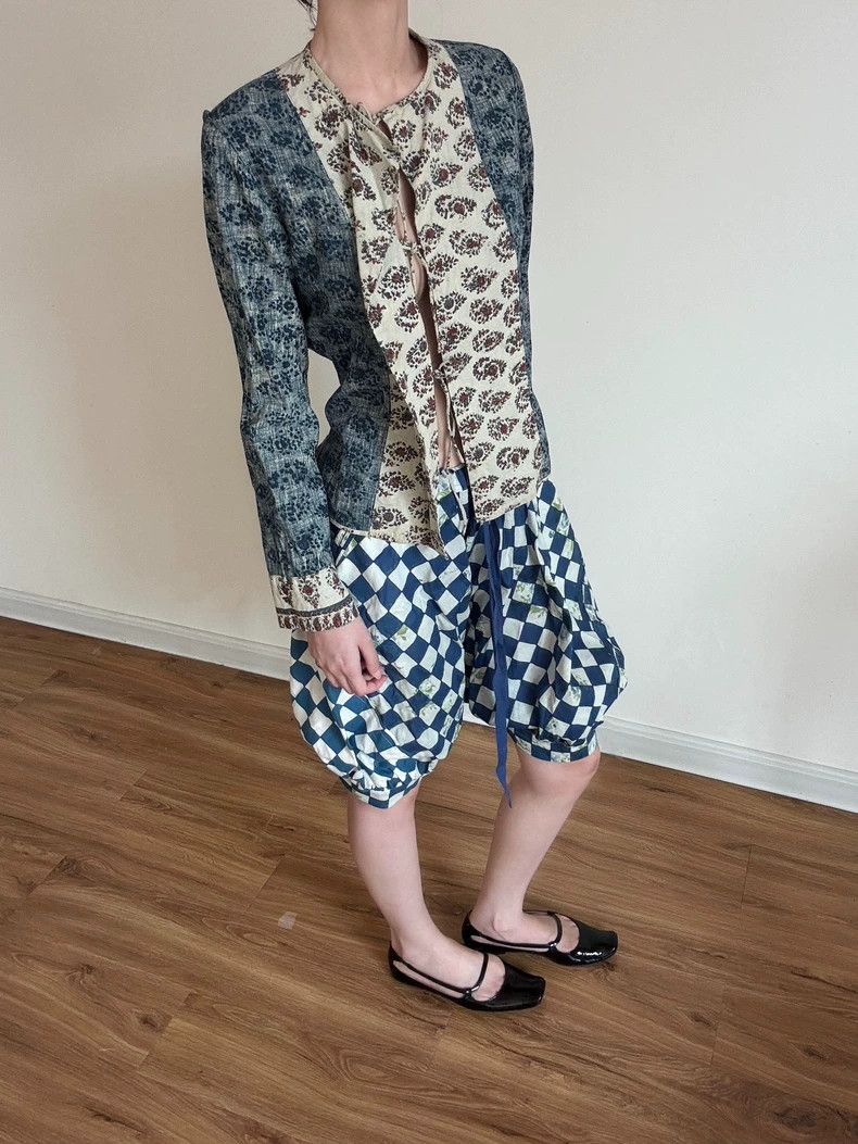 Comme des Garcons Comme des Garcons size XS Printed pumpkin pants Size 23" - 2 Thumbnail