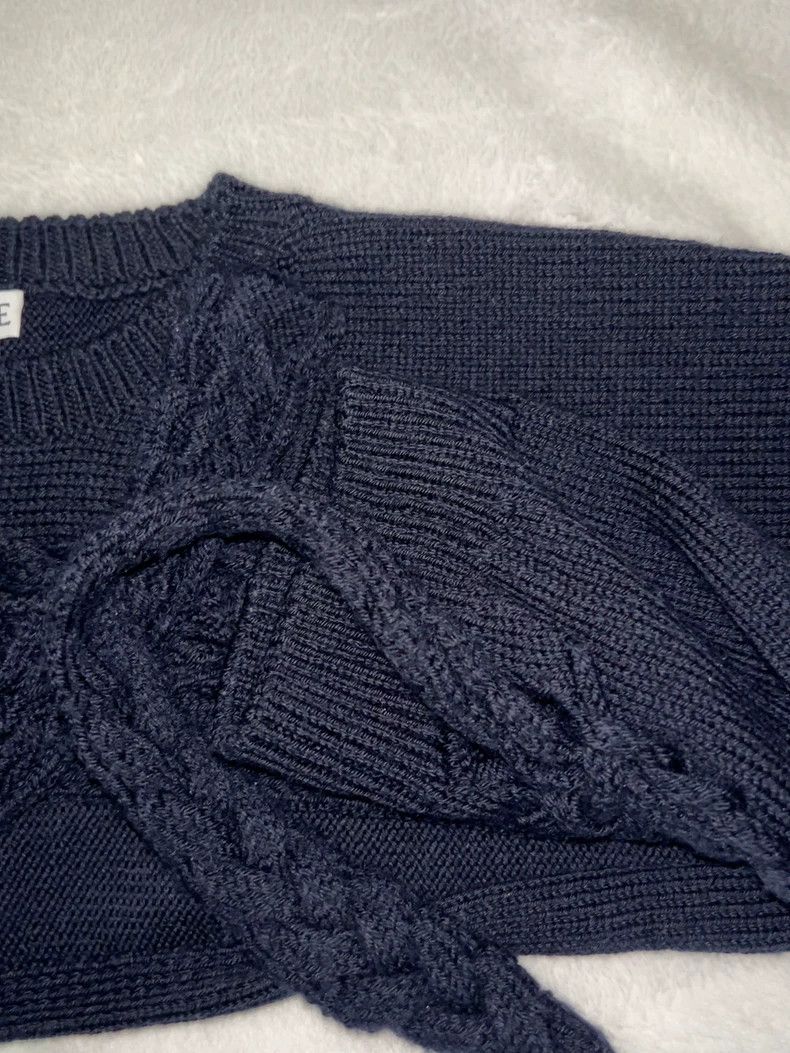 Loewe LOEWE Knitwear in dark blue Size M / US 6-8 / IT 42-44 - 3 Thumbnail