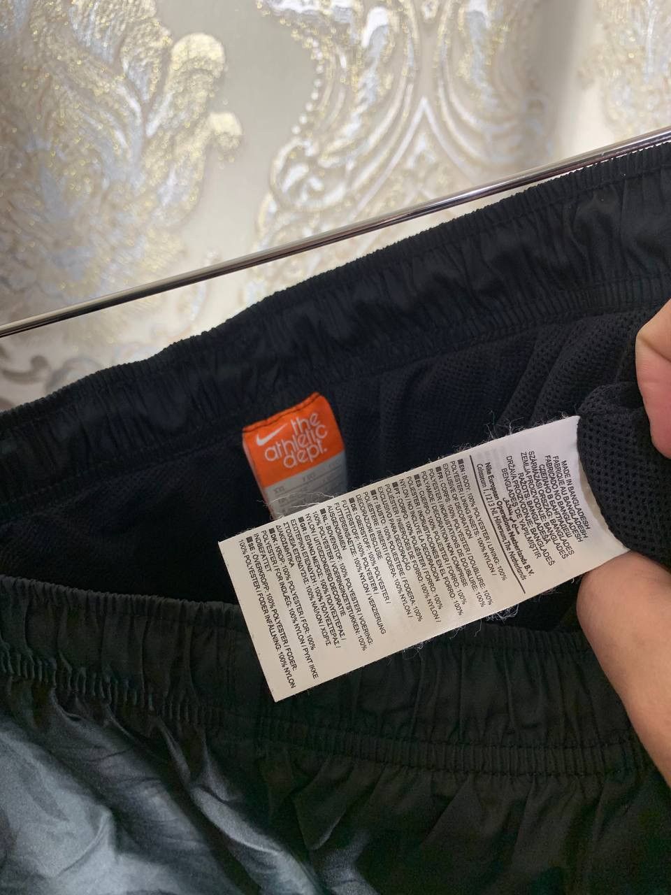 Nike × Vintage VERY RARE NIKE NYLON SWEATPANTS DRILL SWOOSH JAPAN STYLE Y2K Size US 38 / EU 54 - 8 Thumbnail
