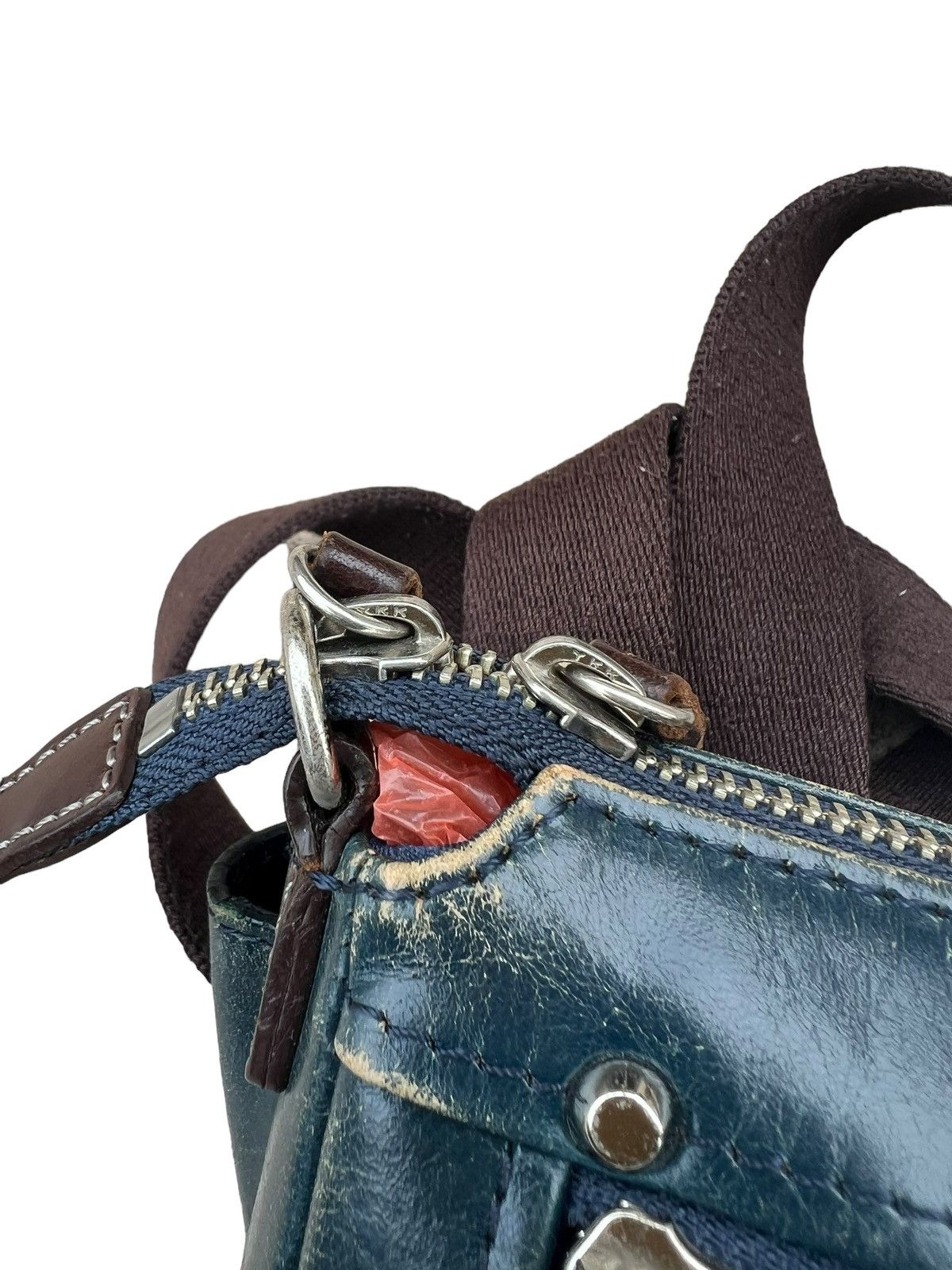 Leather Kiefer Neu Japan Distressed Patina Leather Bag Size ONE SIZE - 16 Thumbnail