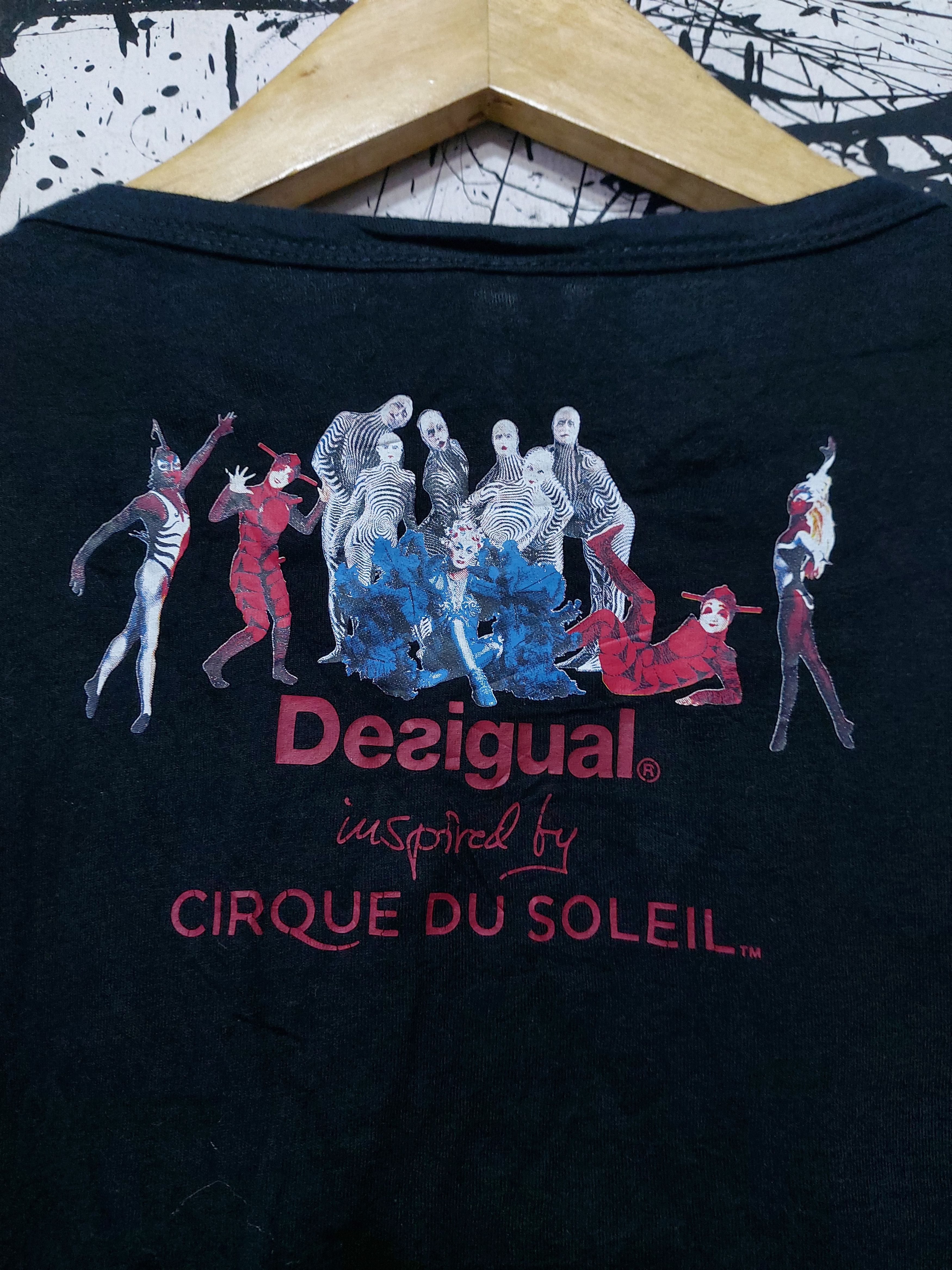 Japanese Brand DESIGUAL INSPIRED BY CIRQUE DU SOLEIL LONGSLEVEE Size US XL / EU 56 / 4 - 5 Thumbnail
