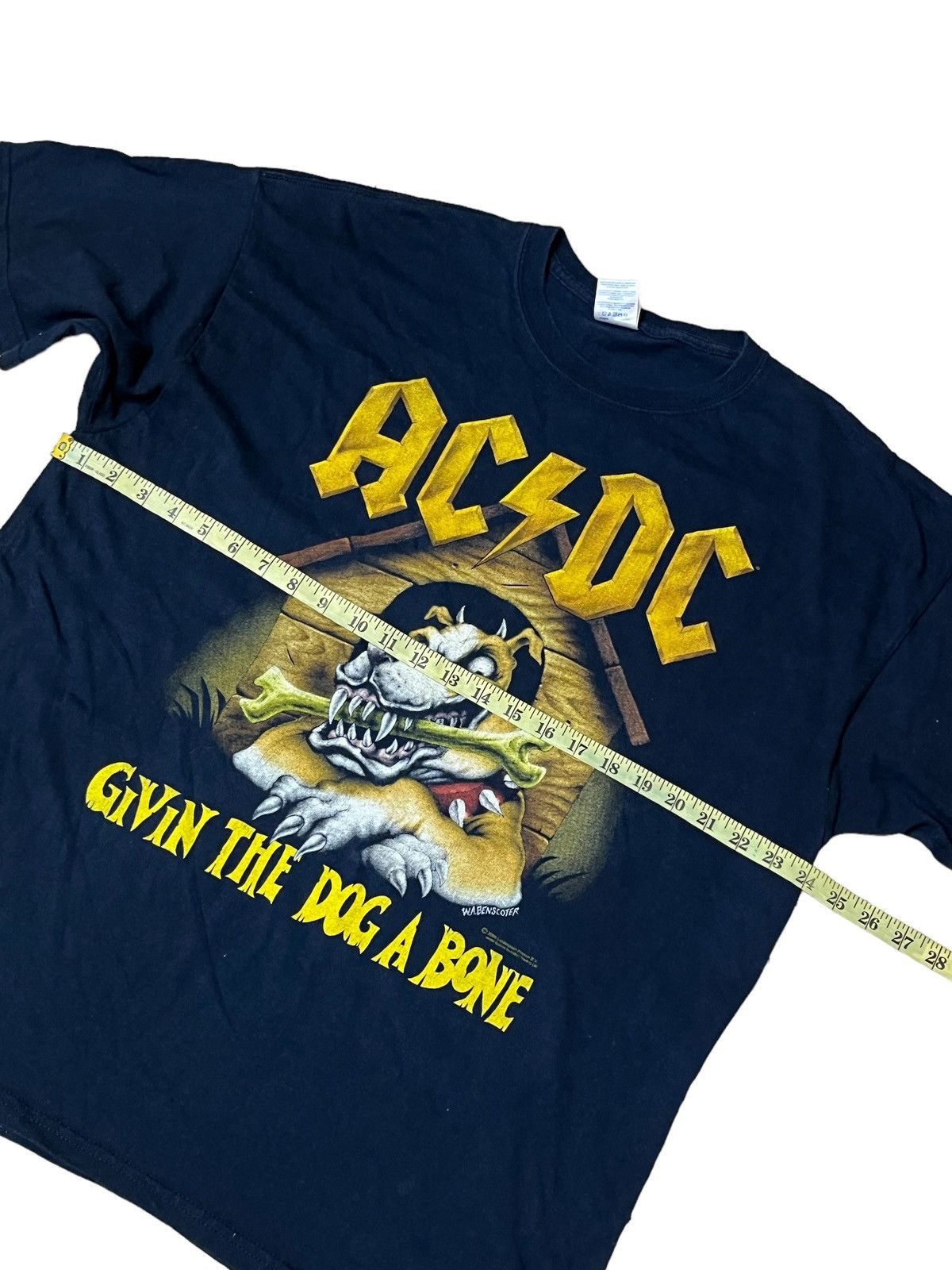 AC/DC VTG AC/DC GIVEN THE DOG A BONE 2009 W.A.BENSCOTER T SHIRT Size US XL / EU 56 / 4 - 6 Thumbnail