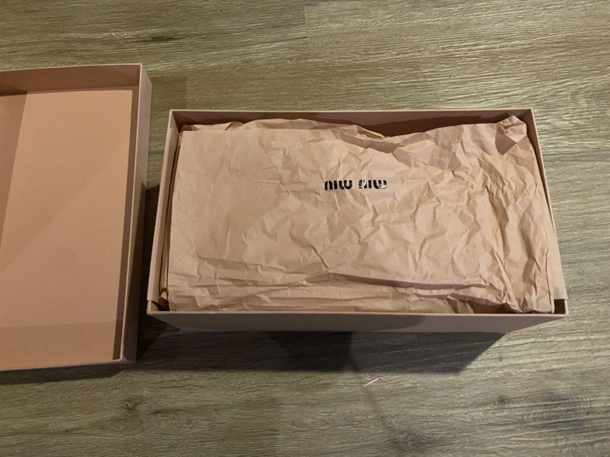 Miu Miu Pink Miu Miu Ballet Flats With Bow Detail Size US 7.5 / IT 37.5 - 5 Thumbnail