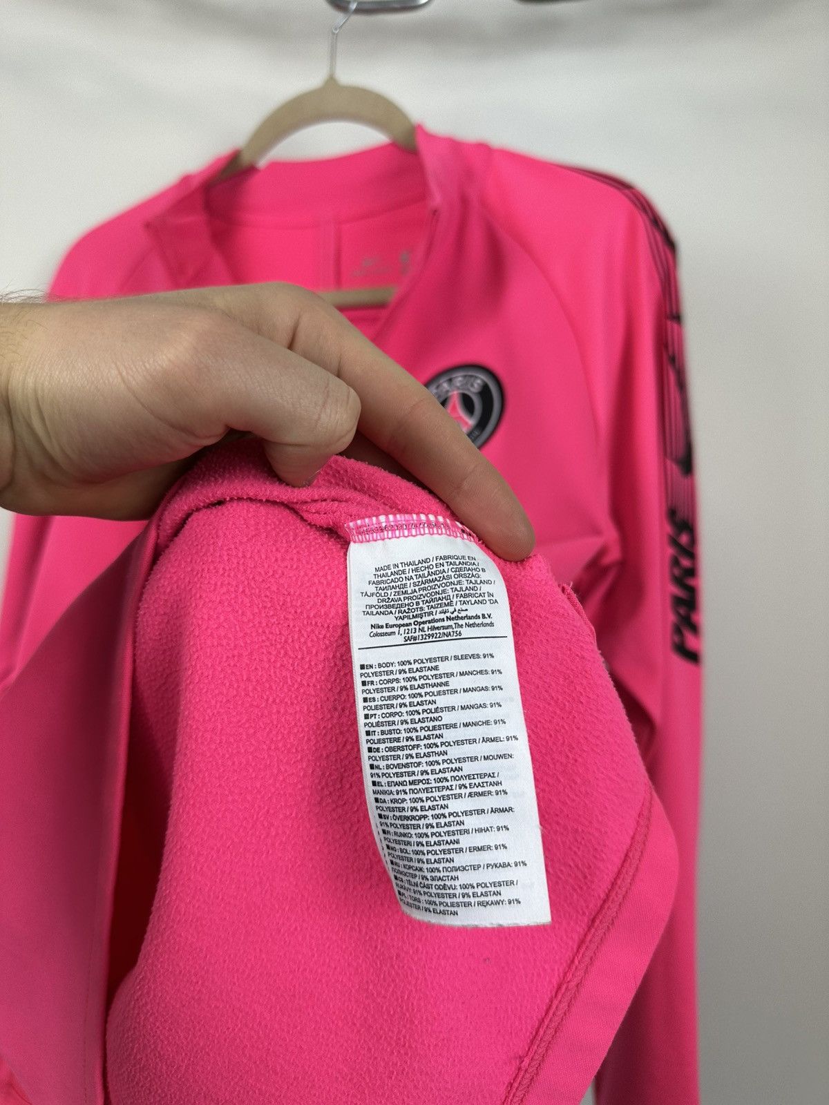 Nike Nike PSG Paris Saint Germain 2018-19 Training Soccer Jersey Size US M / EU 48-50 / 2 - 17 Thumbnail