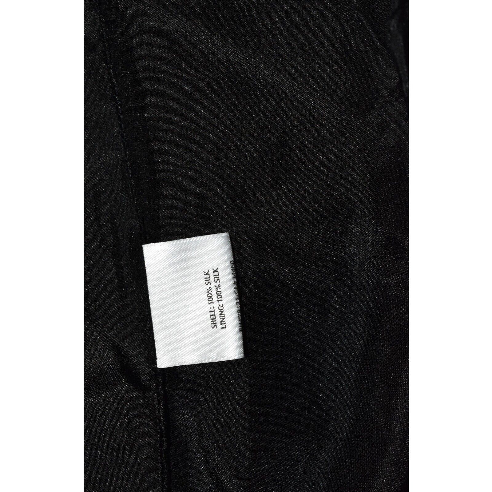 Eileen Fisher NWT EILEEN FISHER Black 100% Silk Sleeveless Crinkle Dress 8 Size M / US 6-8 / IT 42-44 - 6 Thumbnail