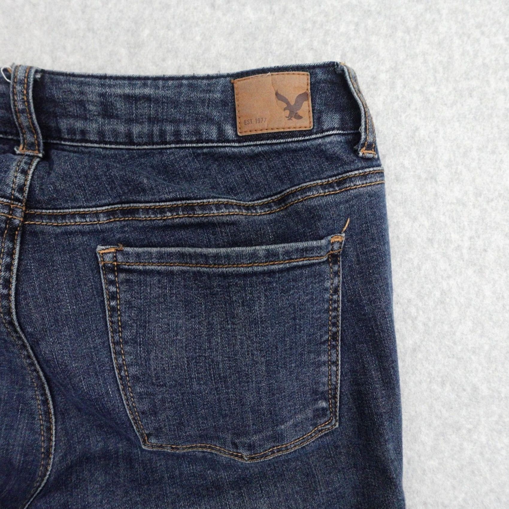 American Eagle Outfitters American Eagle Outfitters Jeans Womens Sz 8 Skinny Ankle Super Stretch Size 30" / US 8 / IT 44 - 4 Thumbnail