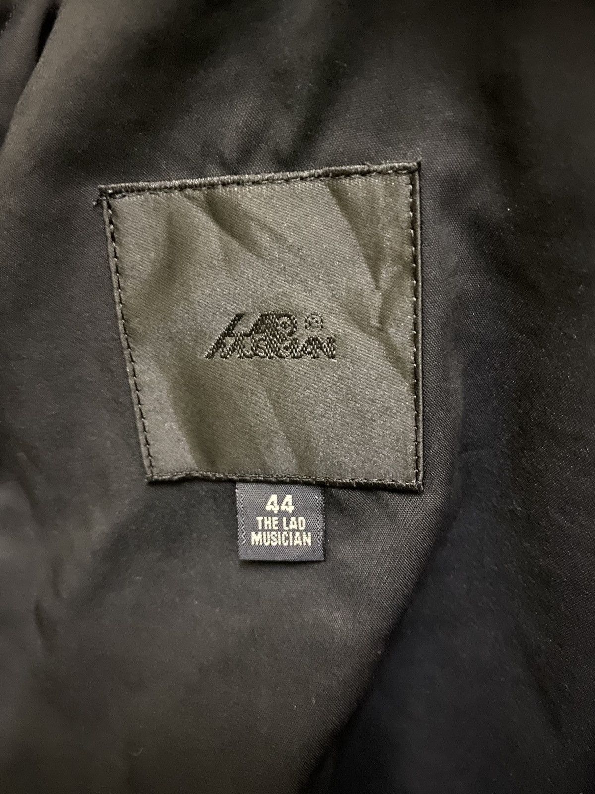 Lad Musician LAD MUSICIAN MINIMALIST SINGLE BUTTON JACKET Size US S / EU 44-46 / 1 - 8 Thumbnail